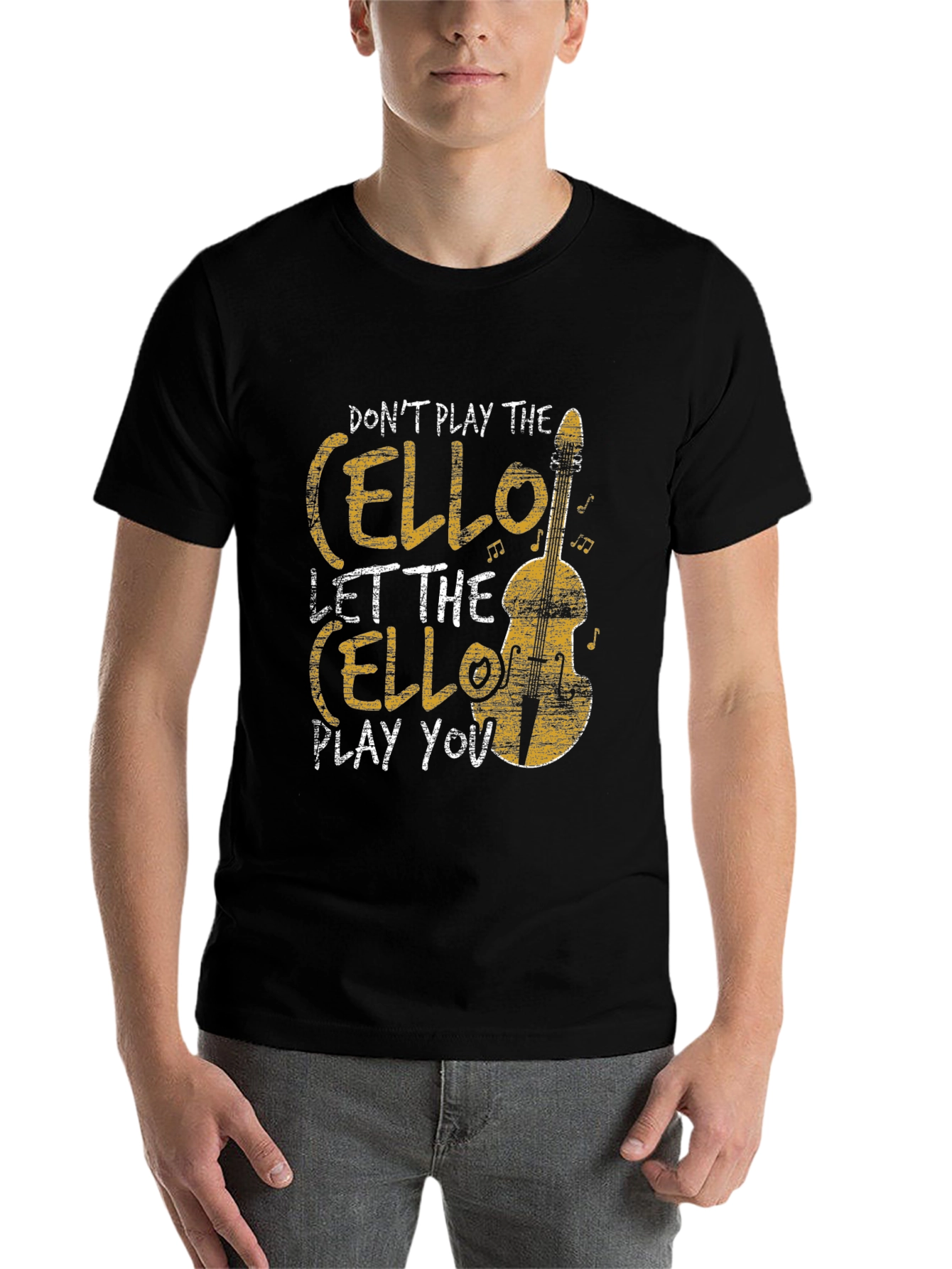 Black Don't Play the Cello T-Shirt view 7
