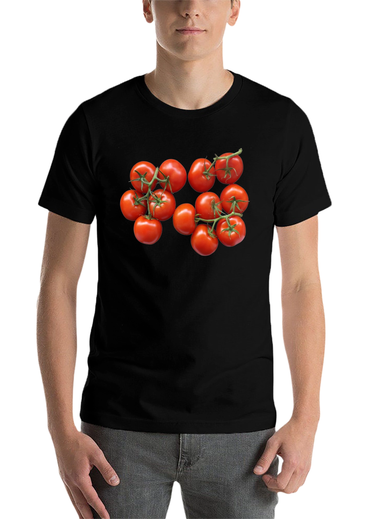 Black Tomato Bunch Graphic T-Shirt - Unisex view 7