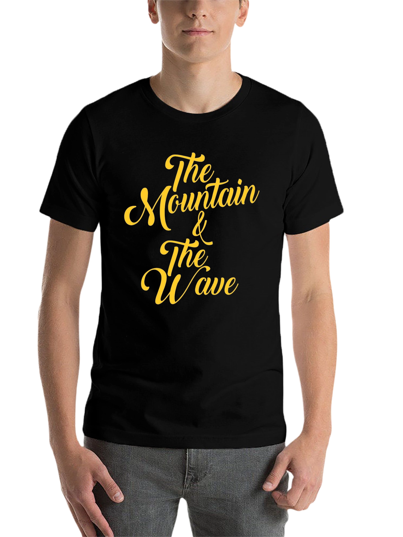 Black The Mountain & The Wave Black Graphic Tee view 7
