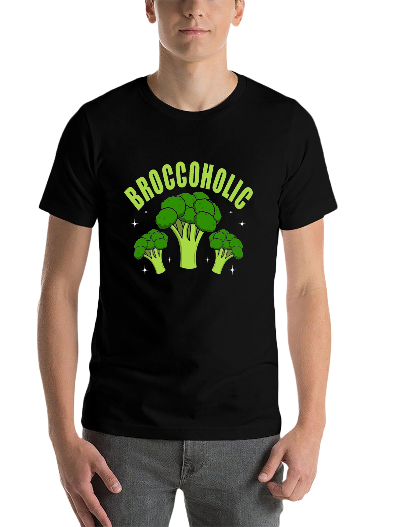 Broccoholic Graphic Tee - Funny Broccoli Lover Shirt - 7