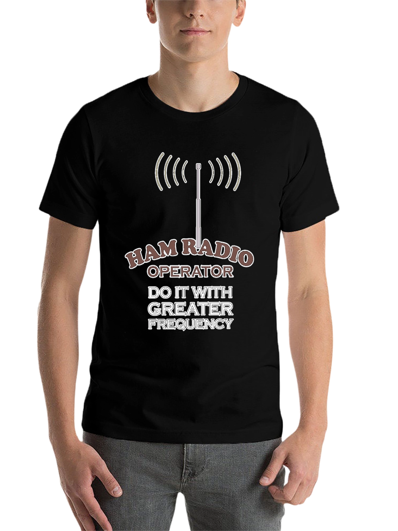 Ham Radio Operator T-Shirt - Do It With Greater Frequency! - 7