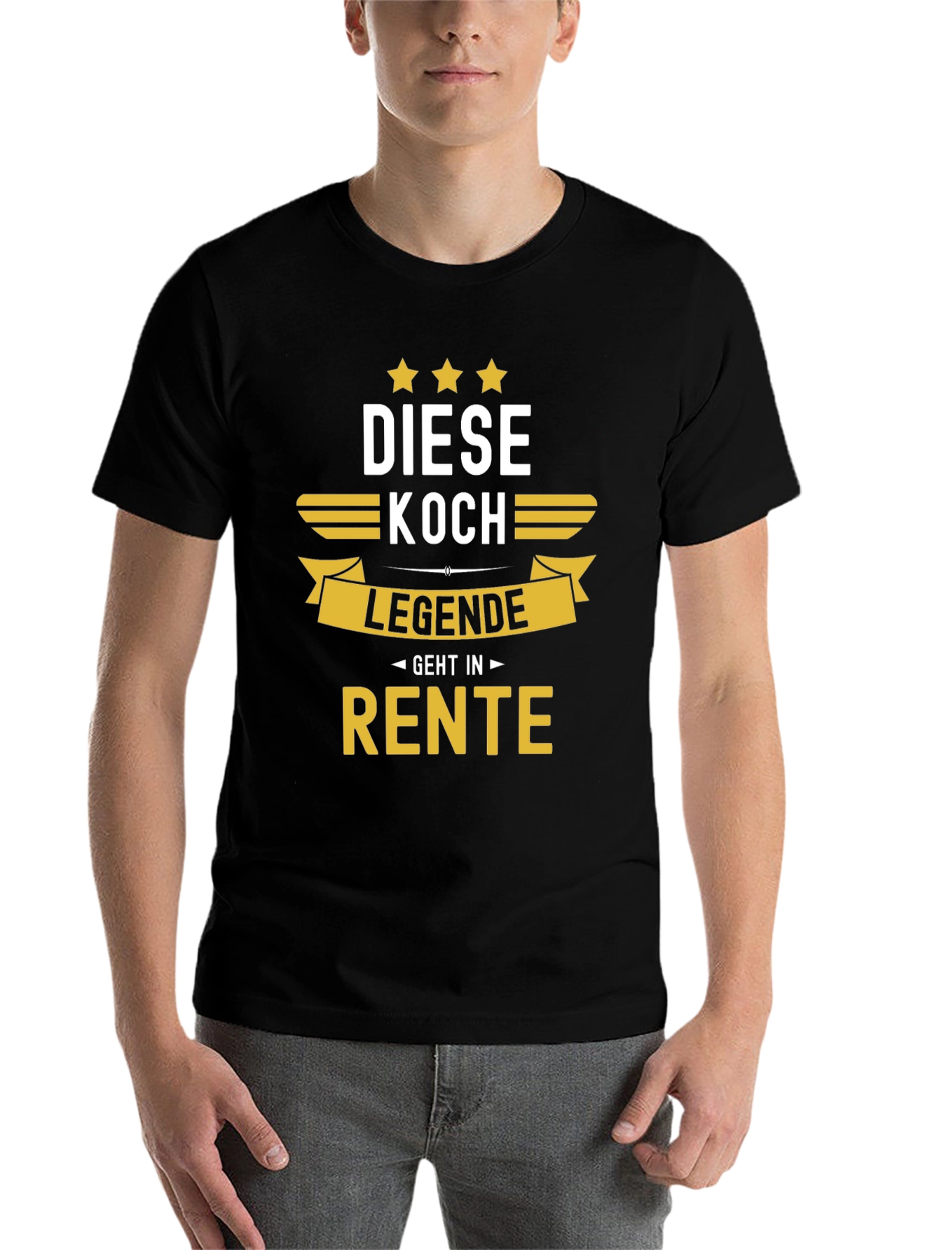 Black Diese Koch Legende Geht In Rente - Chef Retirement T-Shirt view 7