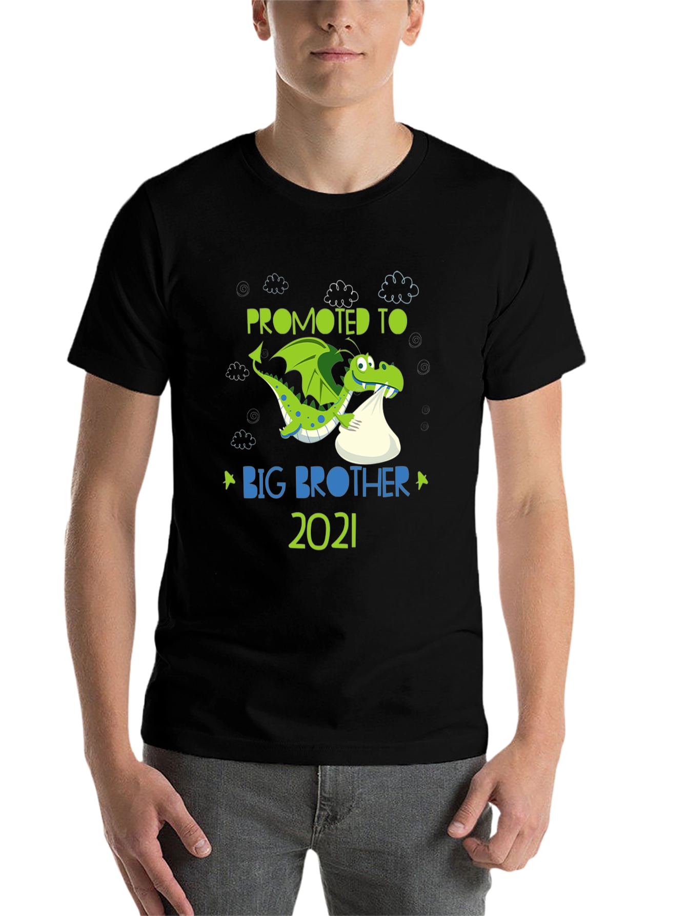 Black Promoted to Big Brother 2021 T-Shirt view 7