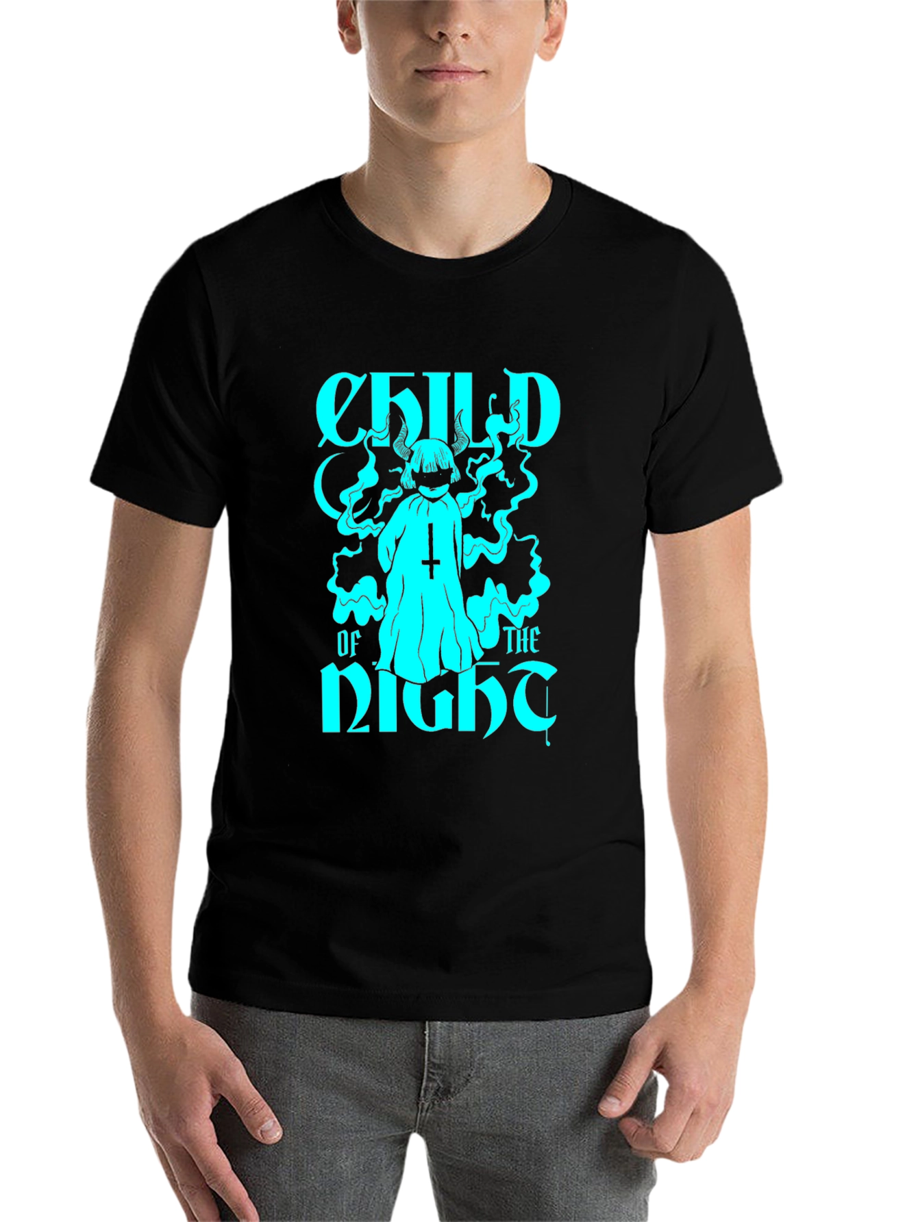 Black Child of the Night Graphic Tee view 7