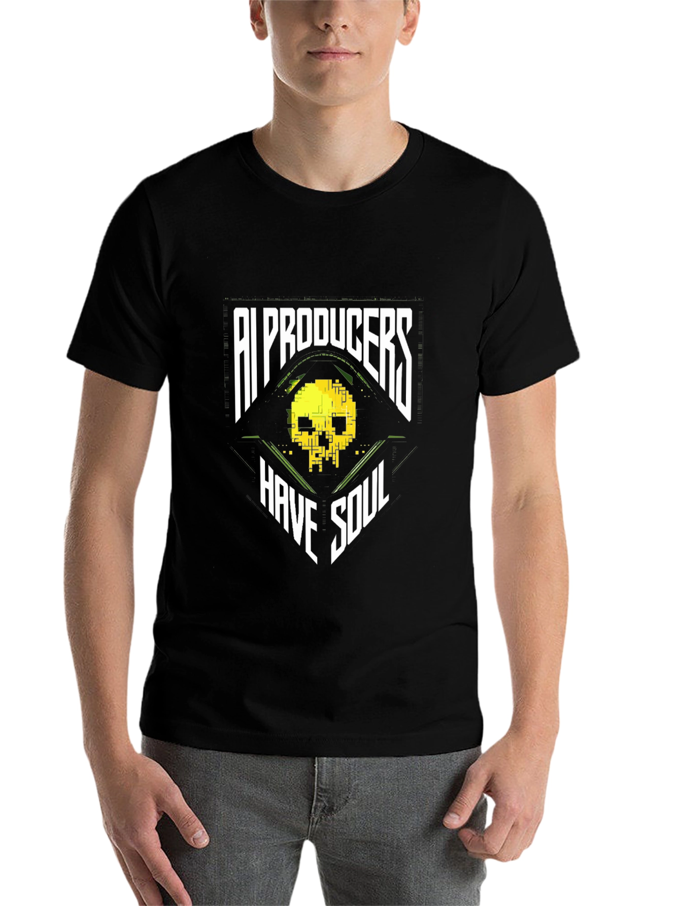 Black AI Producers Have Soul Graphic Tee view 7