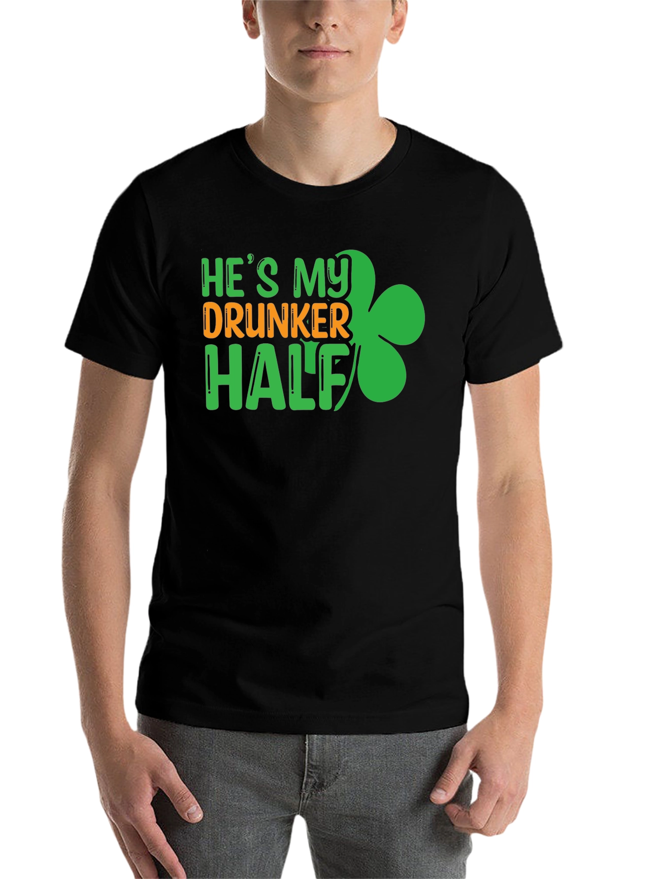 He's My Drunker Half St. Patrick's Day Graphic Tee - 7