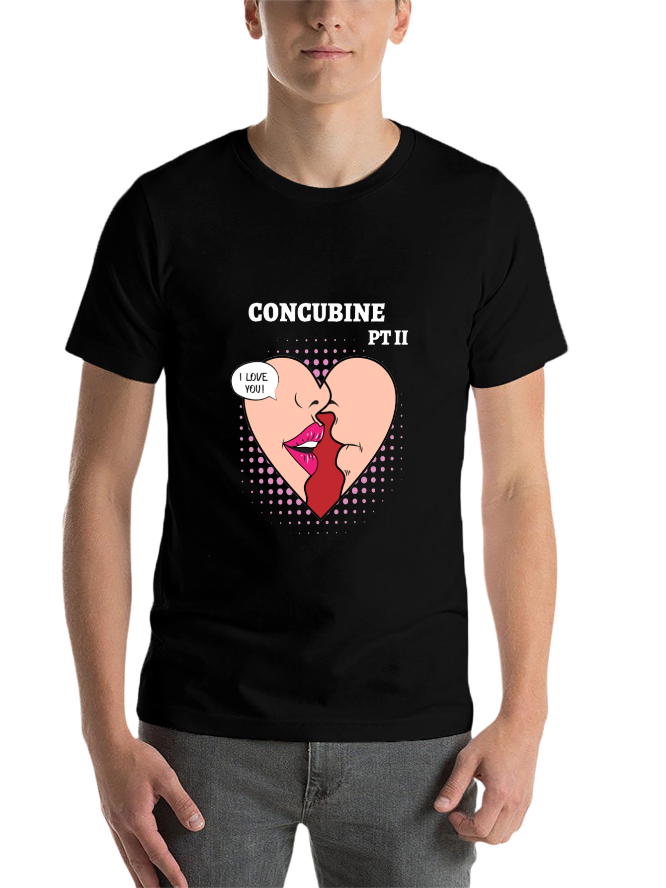 Black Concubine Part II Graphic T-Shirt - Black view 7
