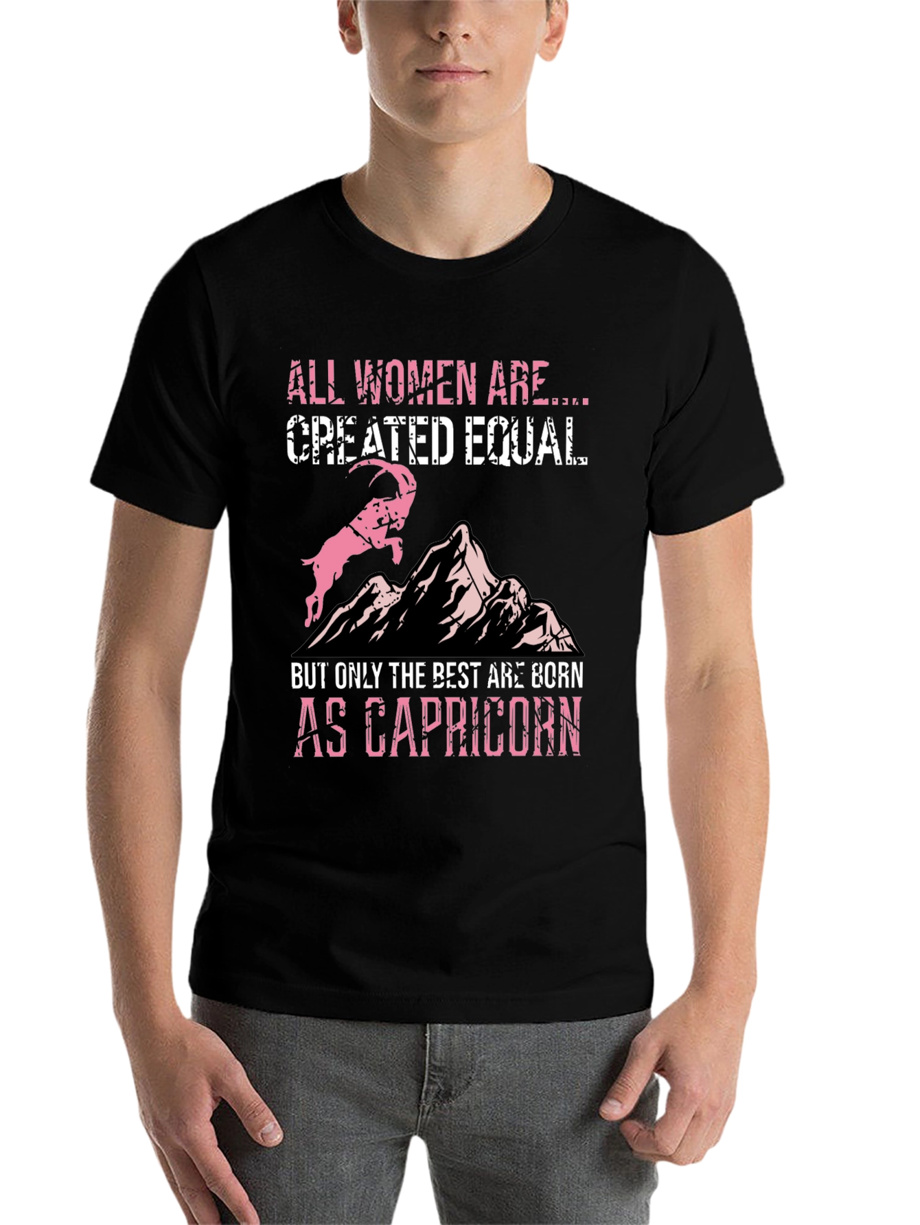 Capricorn Women's Graphic Tee - Zodiac Birthday Shirt - 7