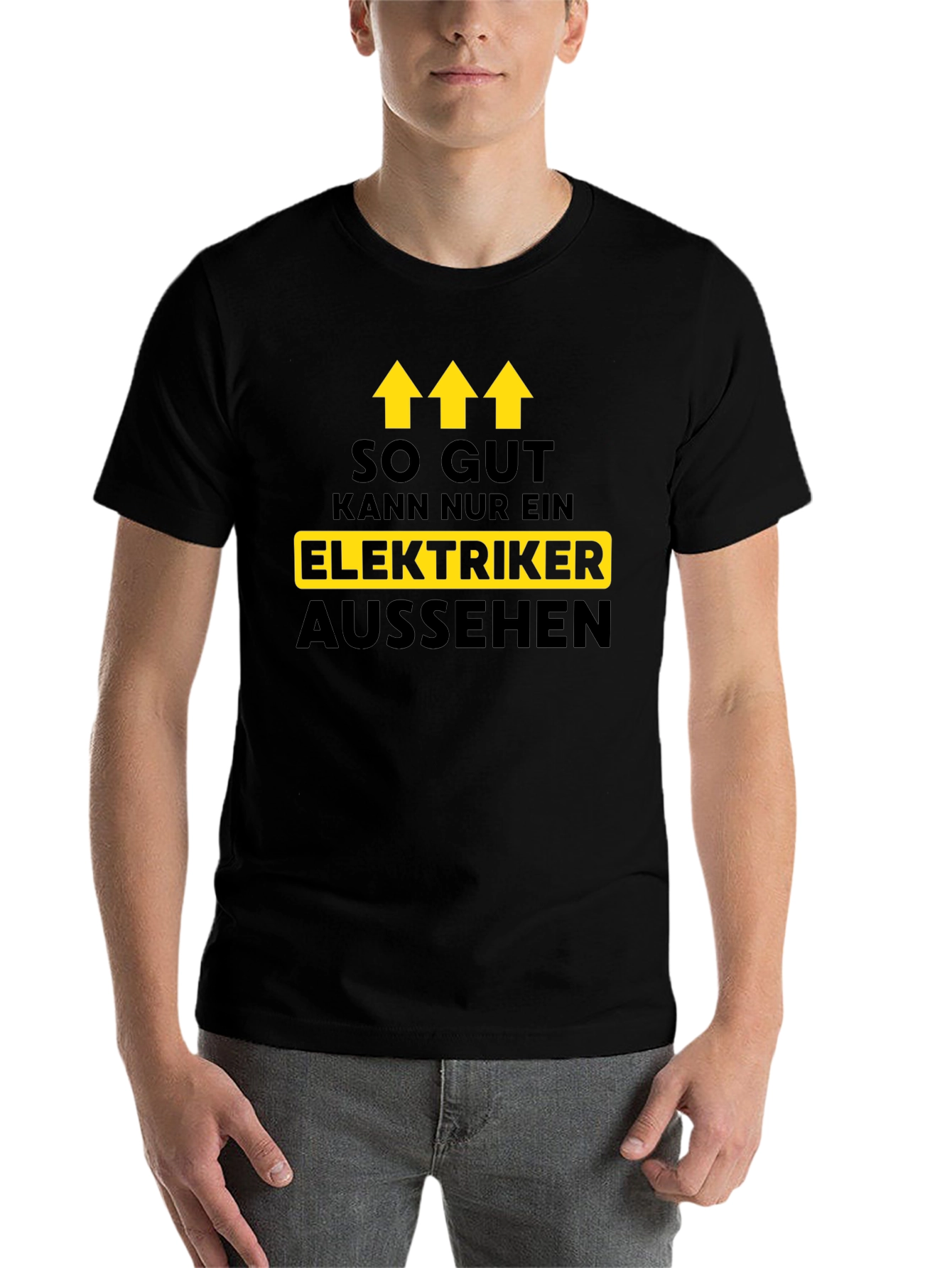 Black Electrician T-Shirt - So Gut Kann Nur Ein Elektriker Aussehen view 7
