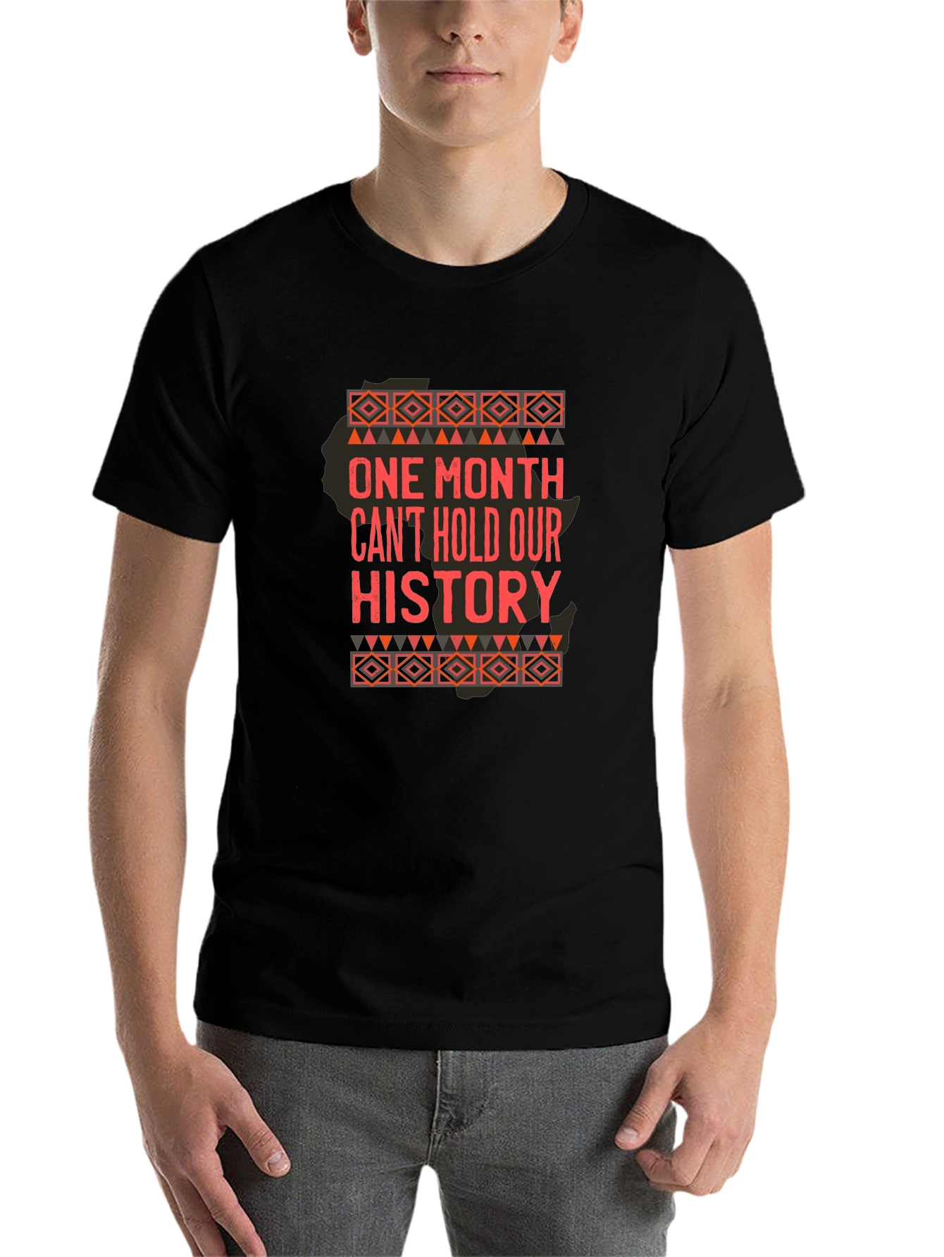 Black Black History Month T-Shirt view 7