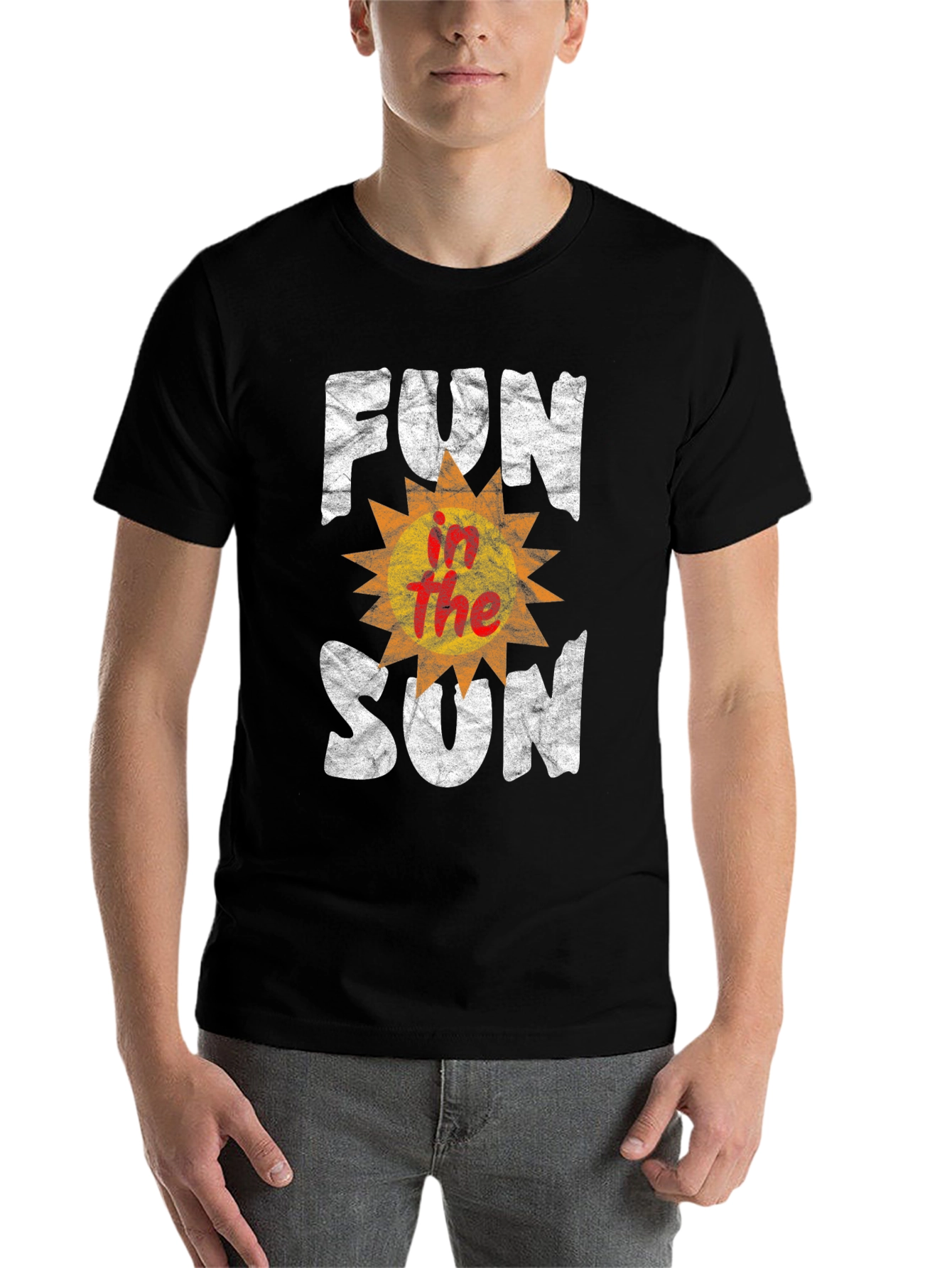 Black Fun In The Sun Graphic Tee view 7