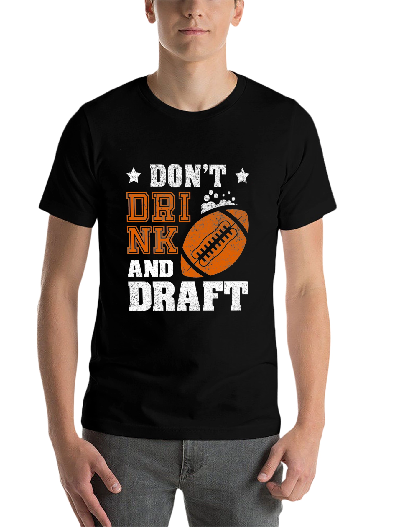 Black Don't Drink & Draft Graphic Tee view 7