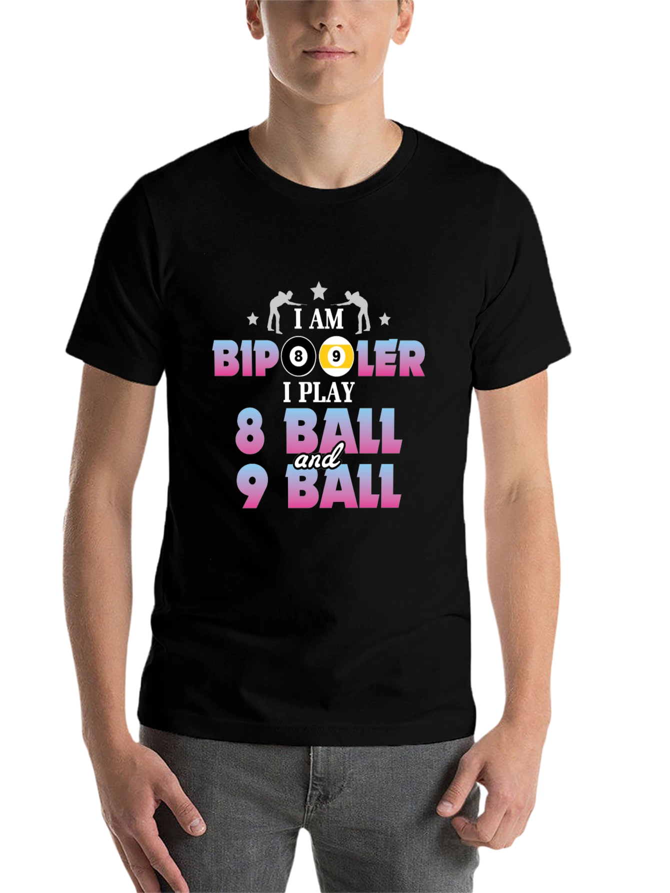 Bipooler Billiards T-Shirt - 8 Ball & 9 Ball - 7