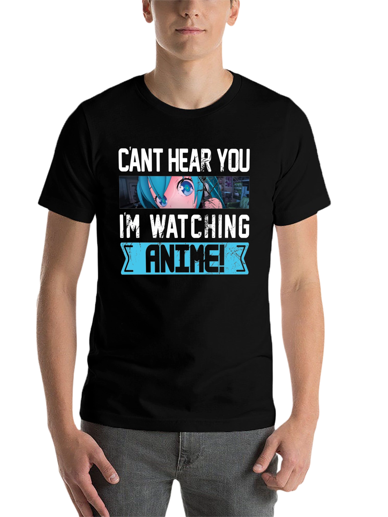 Anime Lover Tee: Can't Hear You, I'm Watching Anime T-Shirt - 7