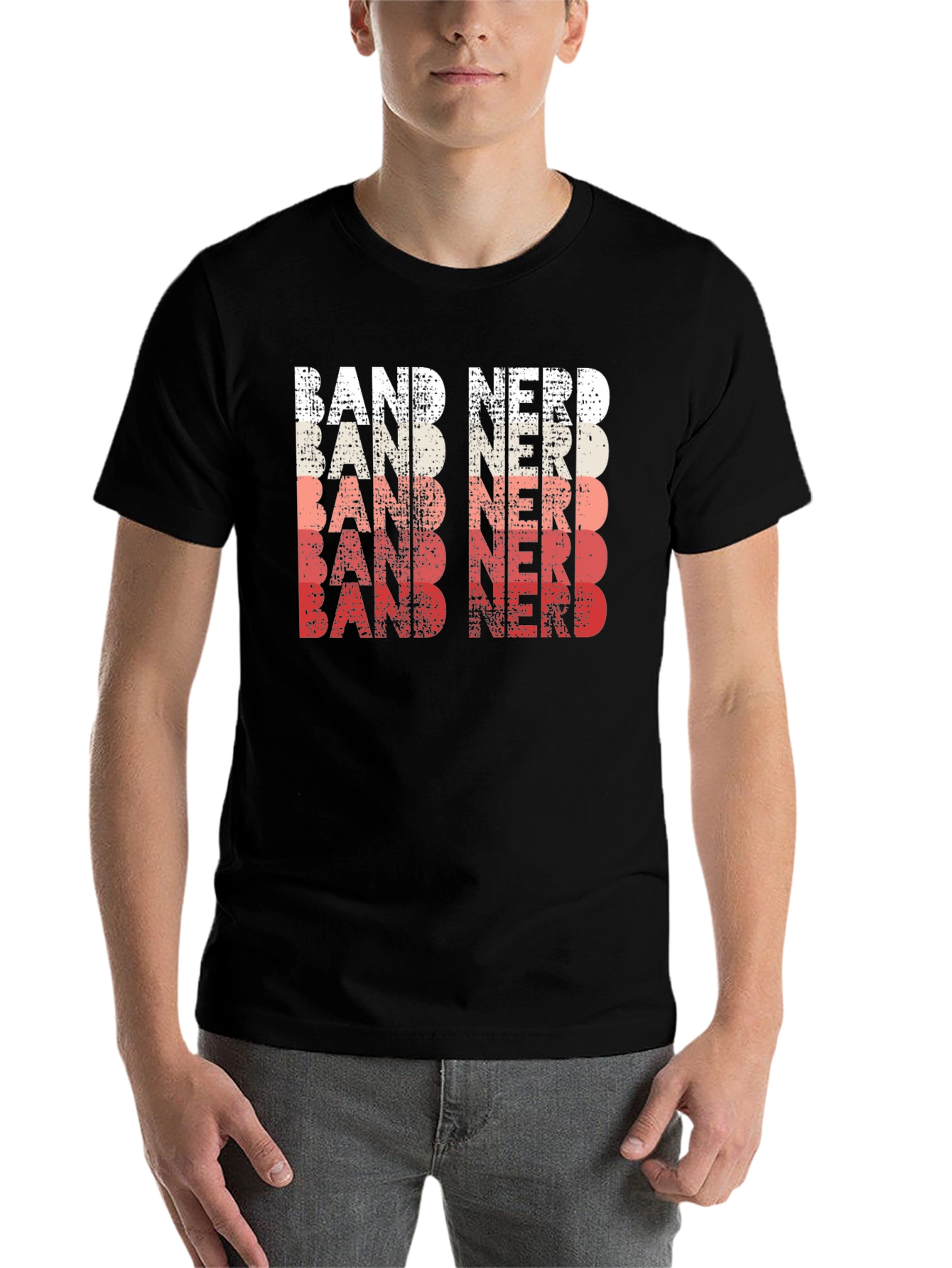 Black Band Nerd T-Shirt view 7