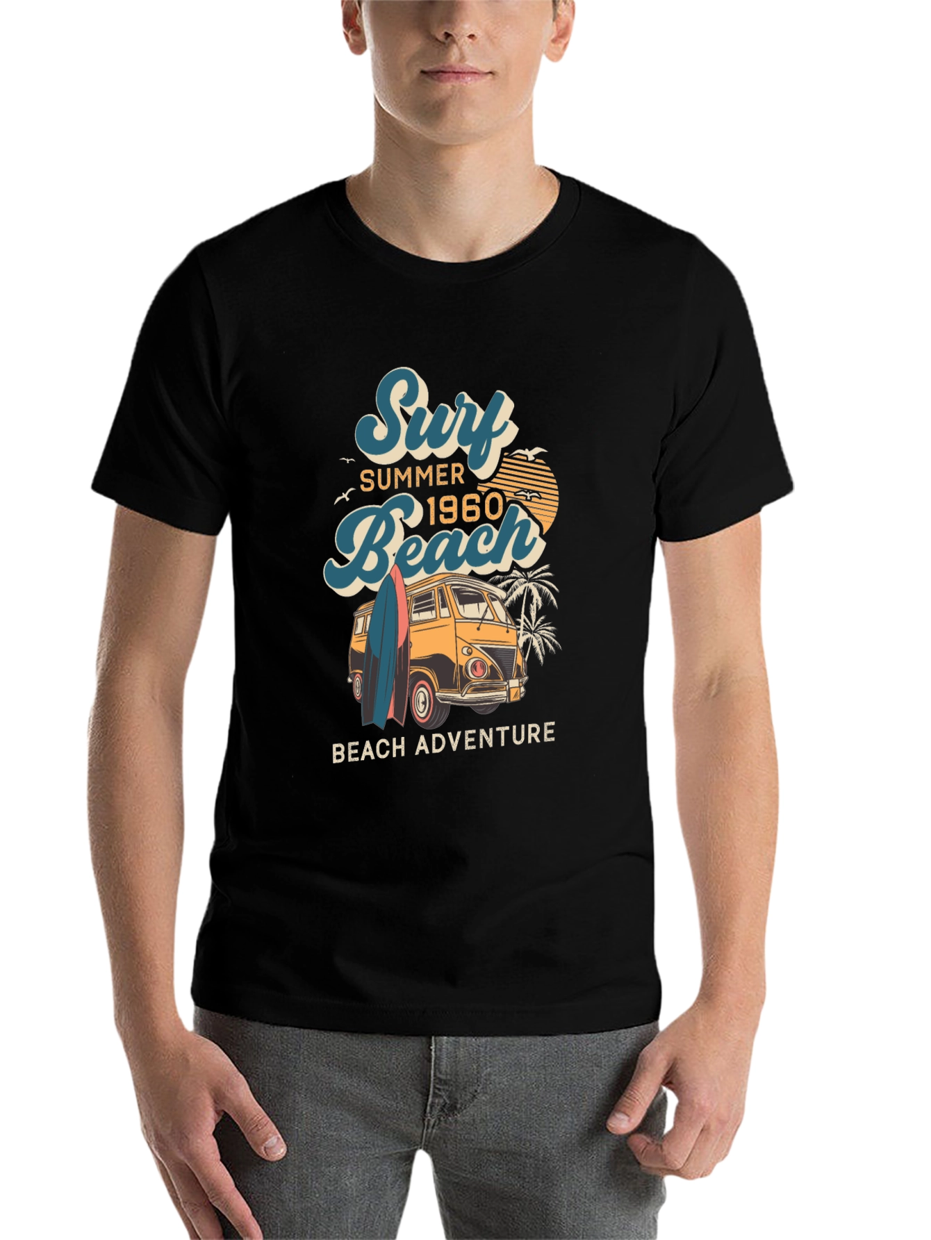 Surf Beach Adventure T-Shirt - Summer 1960 - 7
