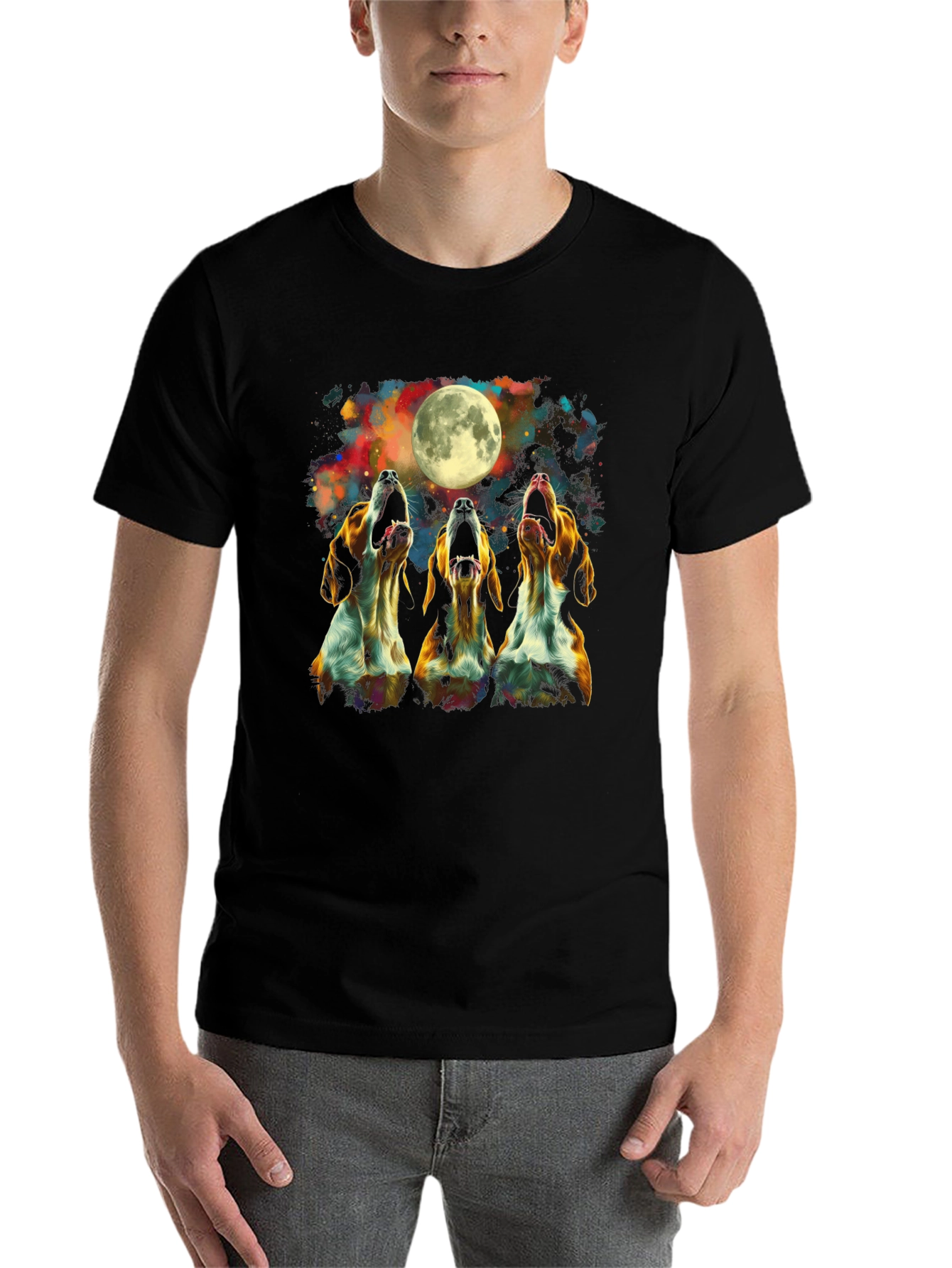 Howling Hounds Moon T-Shirt - 7