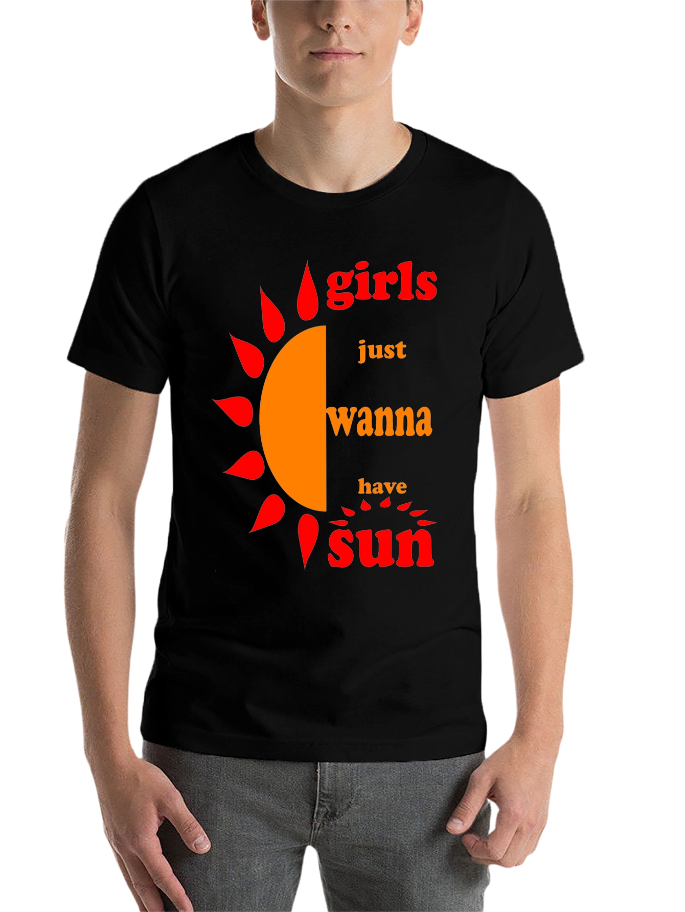 Black Girls Just Wanna Have Sun T-Shirt - Summer Vibes view 7