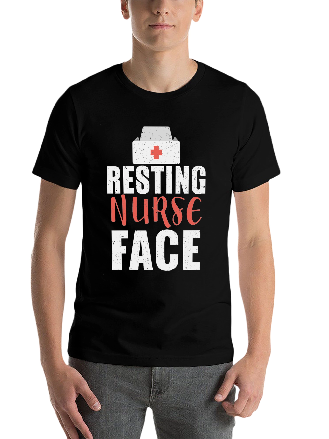 Resting Nurse Face T-Shirt - Funny RN Tee - 7