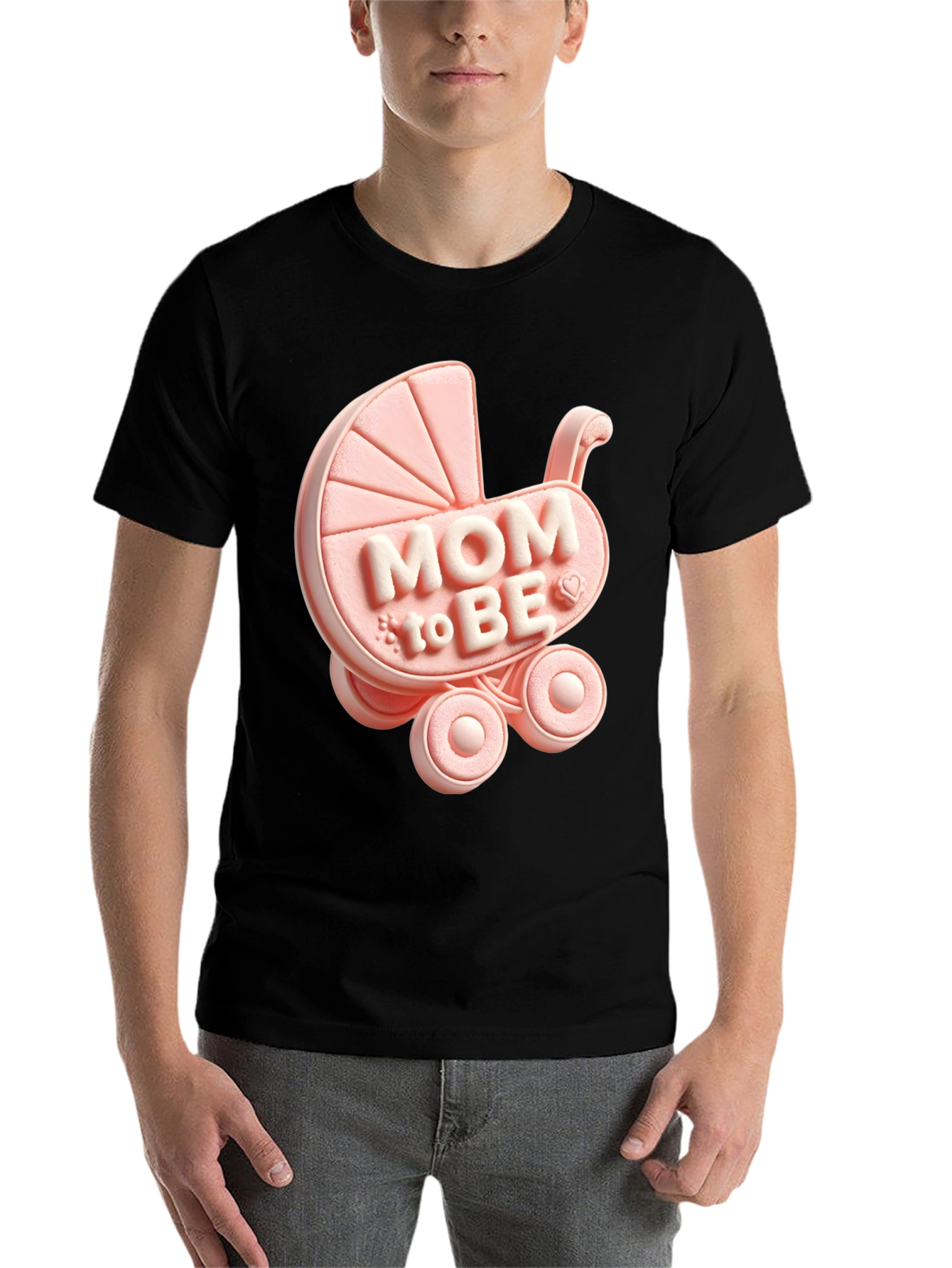 Mom To Be Baby Carriage T-Shirt - 7