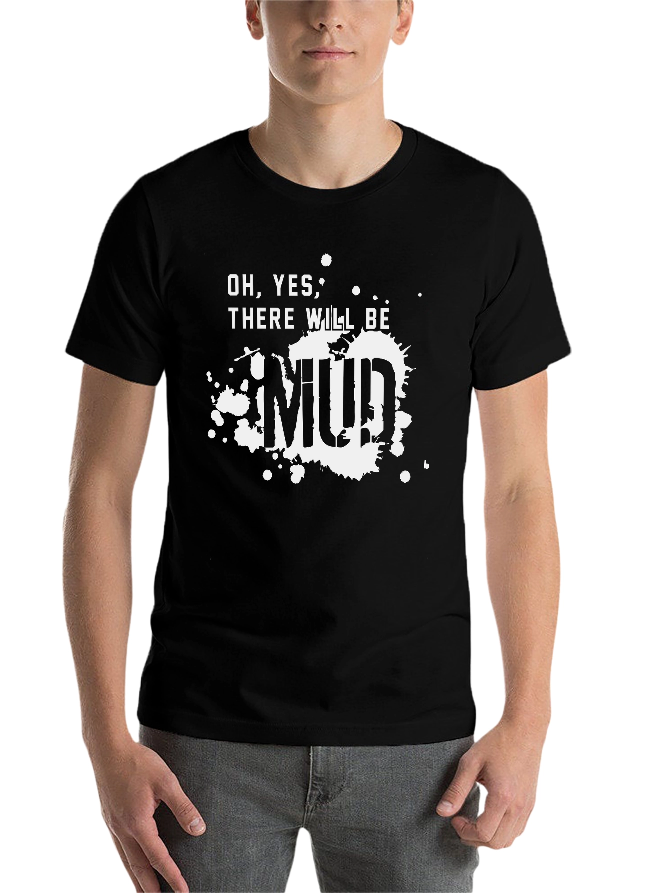 Black Mud T-Shirt - Funny Off-Roading Tee view 7