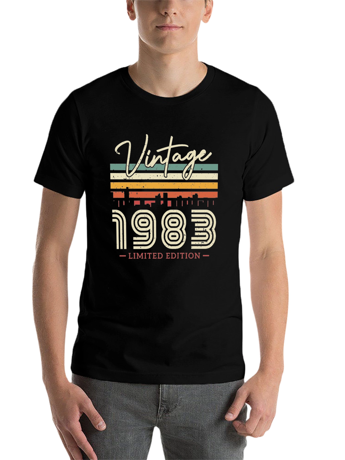 Black Vintage 1983 Limited Edition Graphic Tee view 7