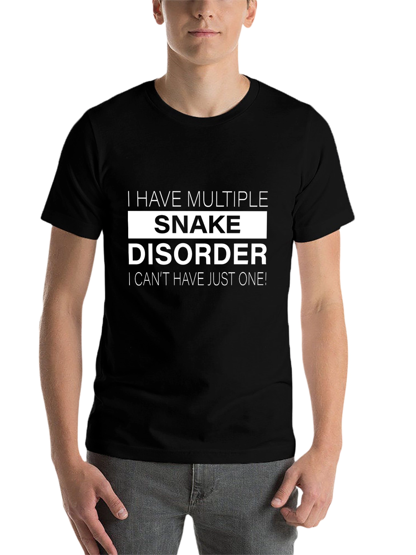 Black Snake Disorder T-Shirt view 7