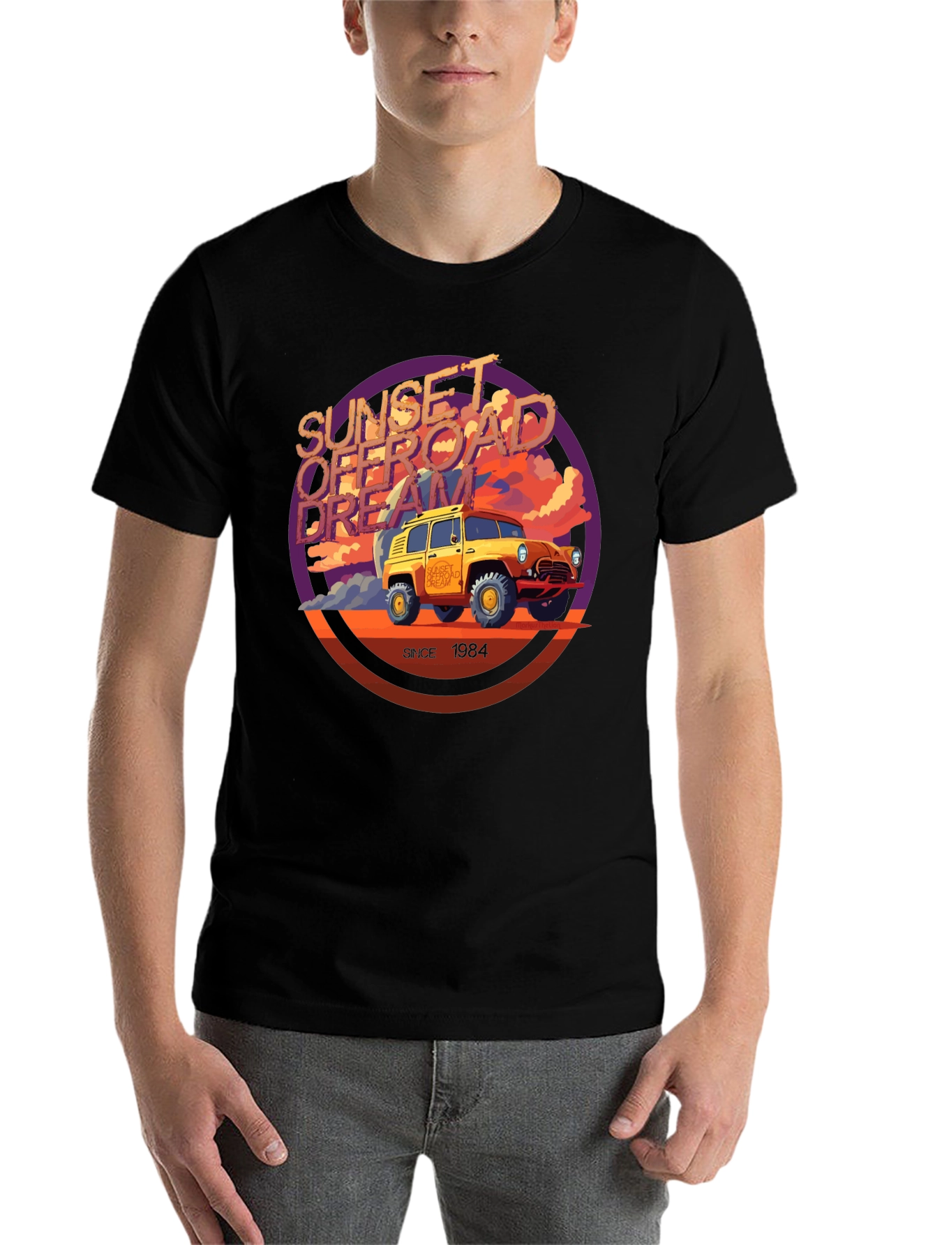 Black Sunset Offroad Dream Tee - Since 1984 view 7