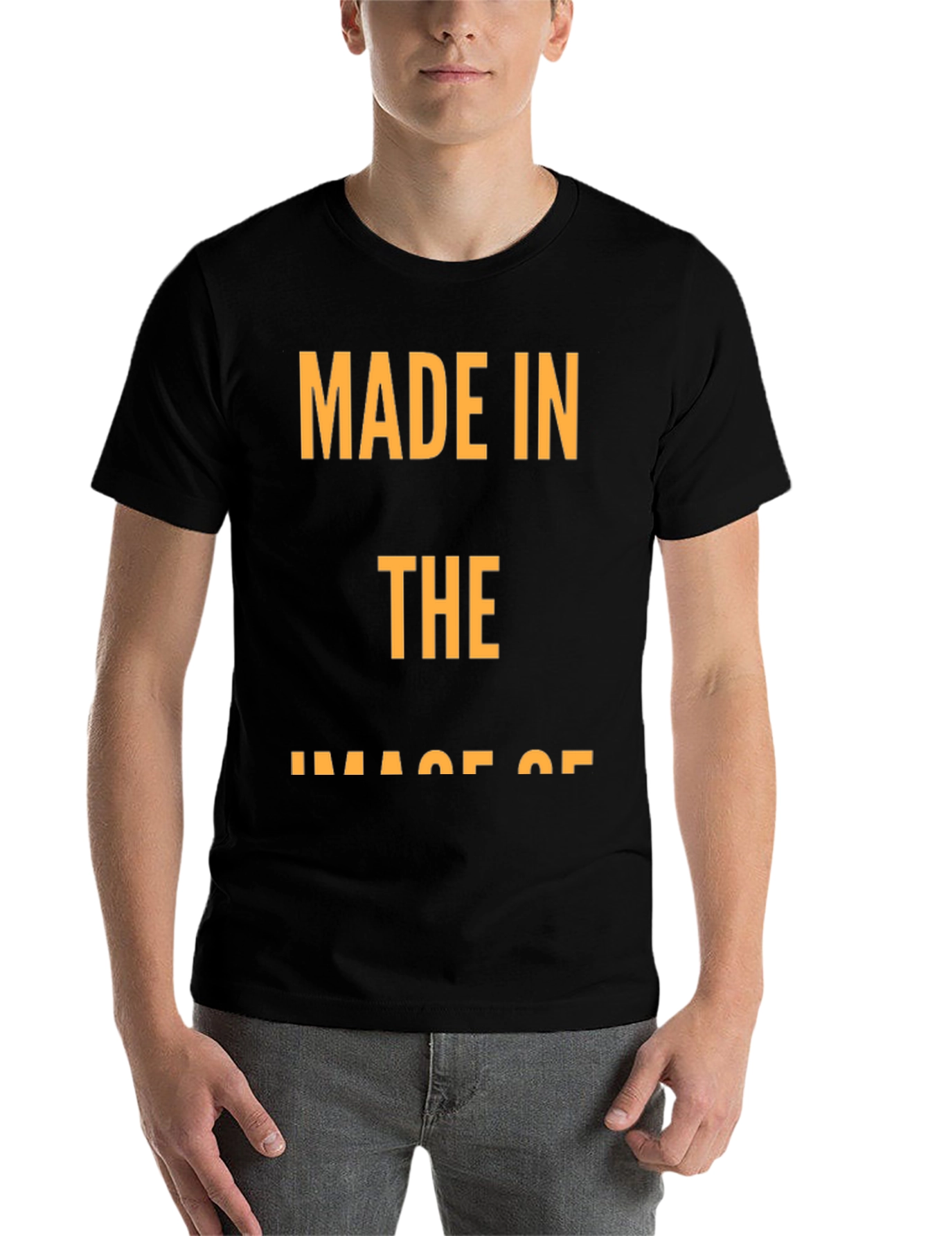 Black Made in the Image Graphic Tee view 7