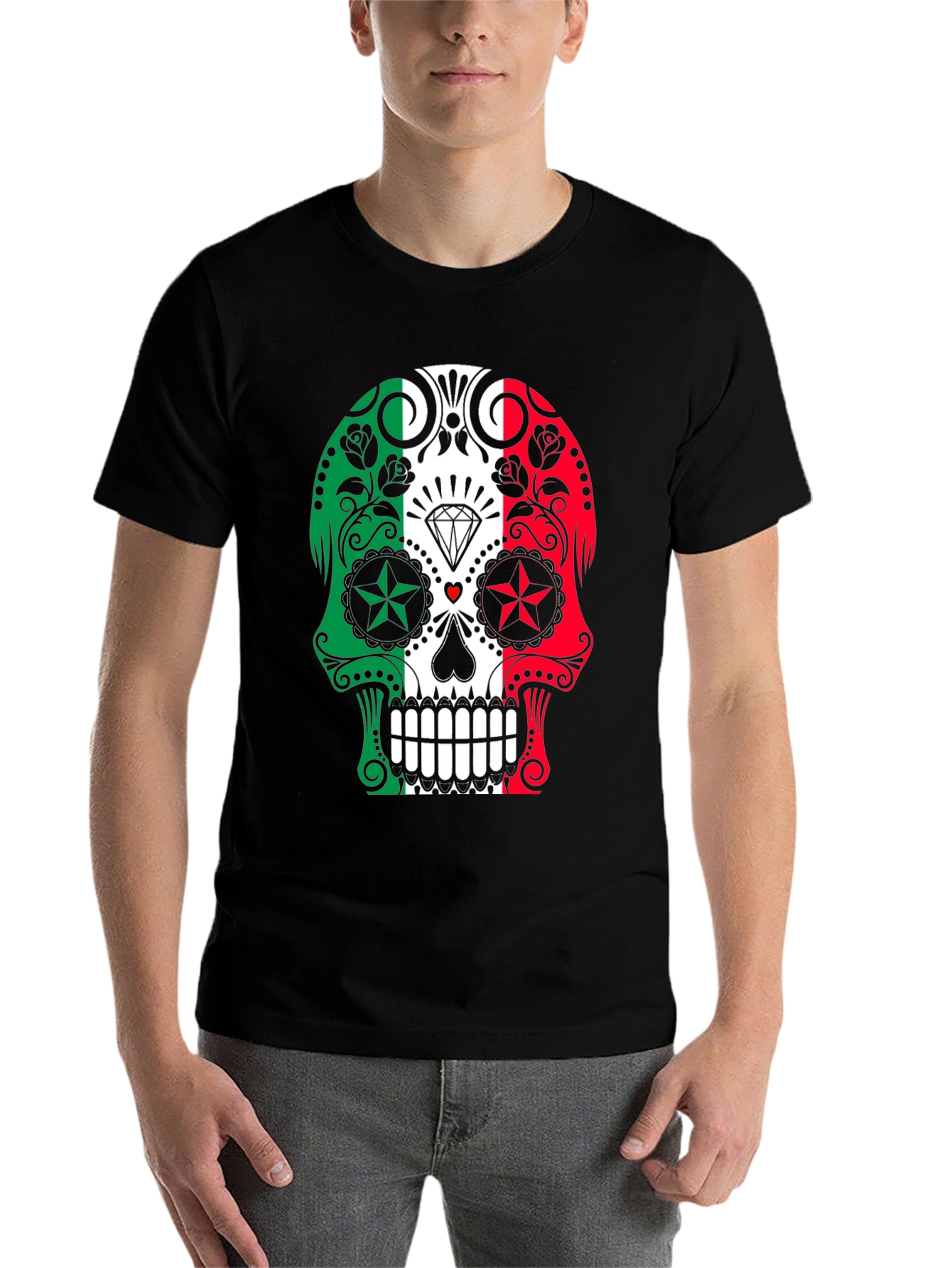 Mexican Sugar Skull T-Shirt - 7