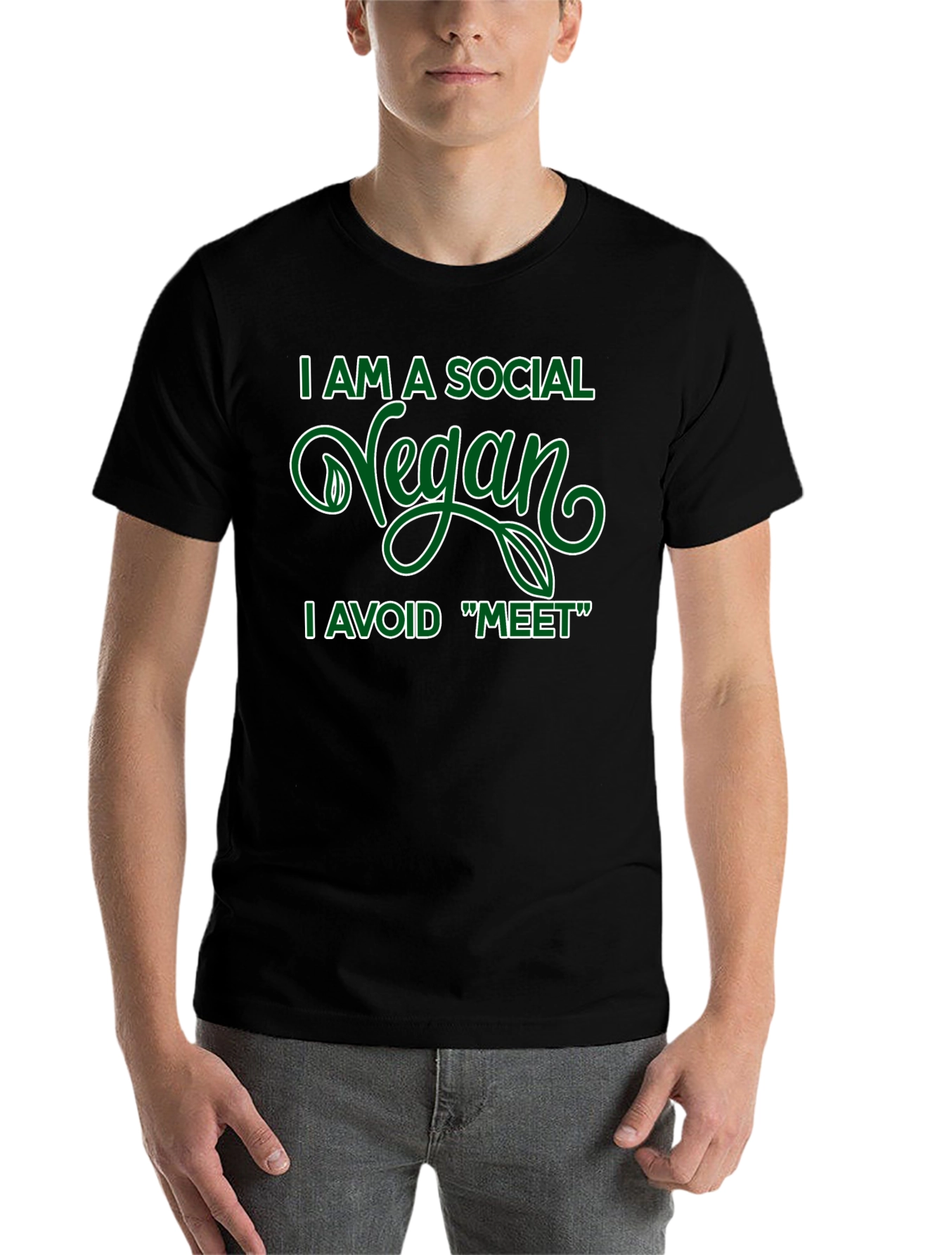 Social Vegan Graphic Tee - 7