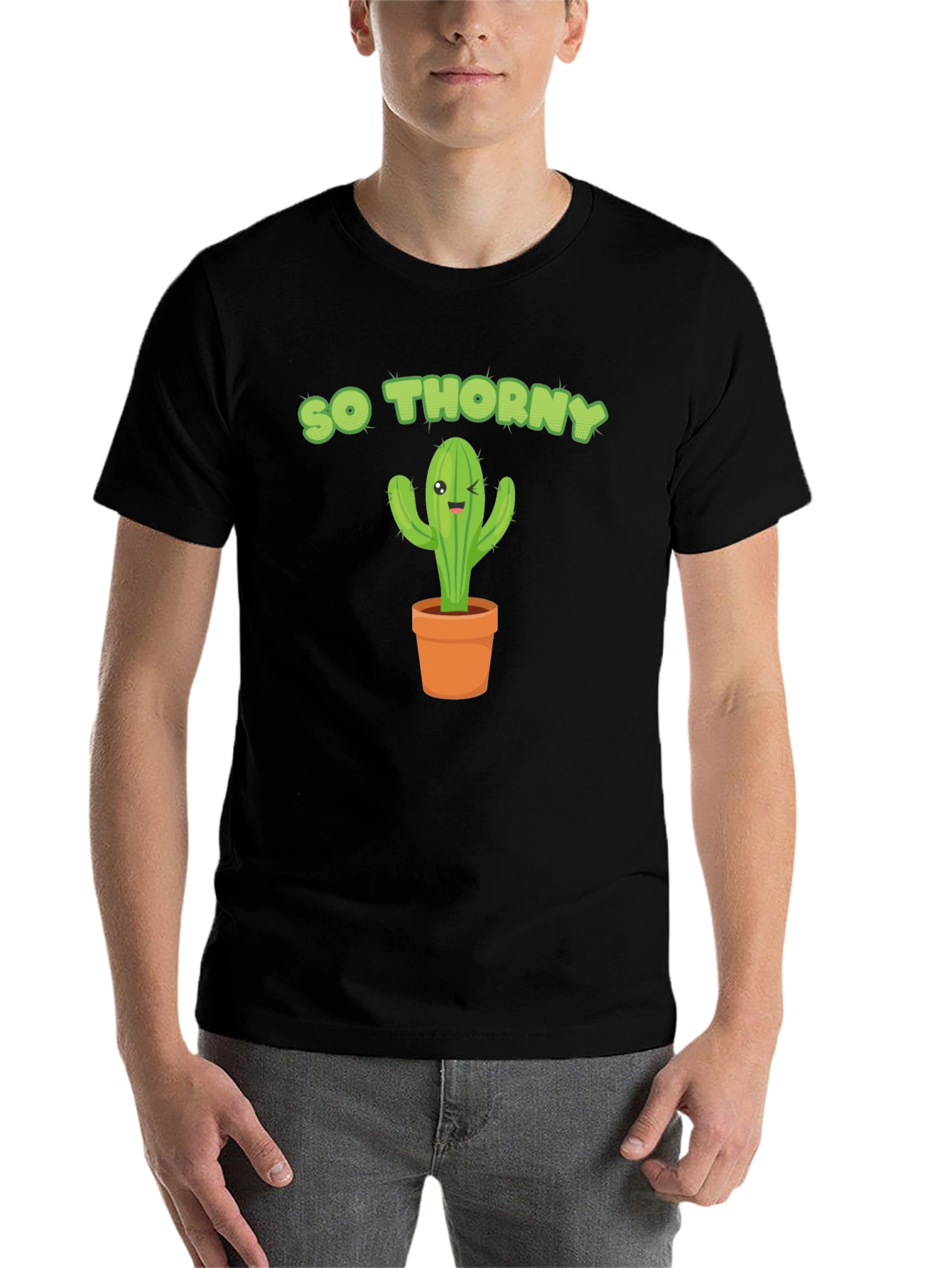 So Thorny Cactus Graphic Novelty T-Shirt - 7