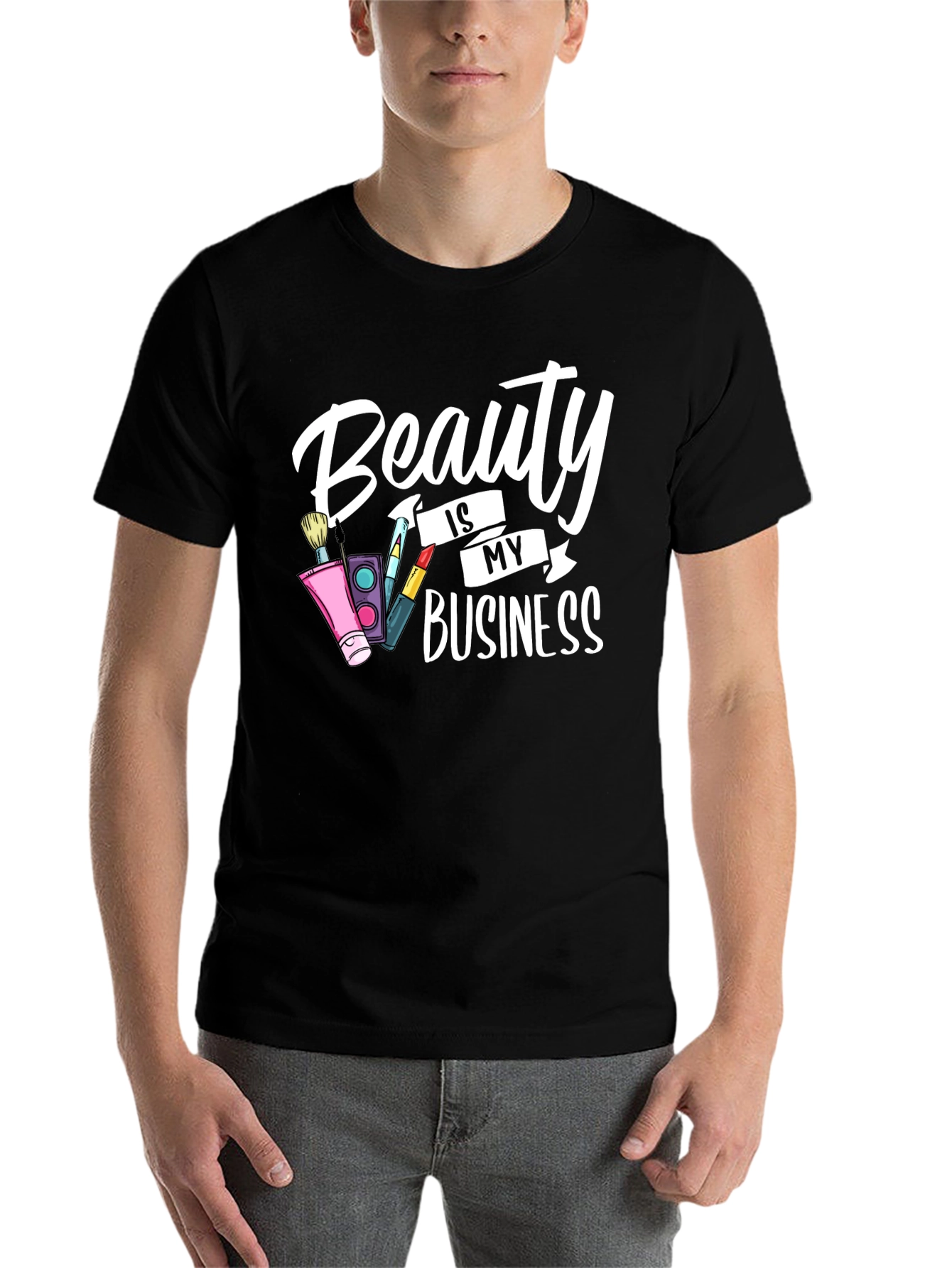 Black Beauty is My Business Graphic T-Shirt view 7