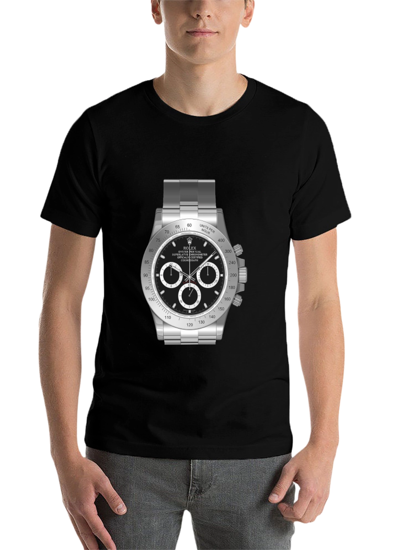 Rolex Daytona T-Shirt: Luxury Timepiece Fashion - 7