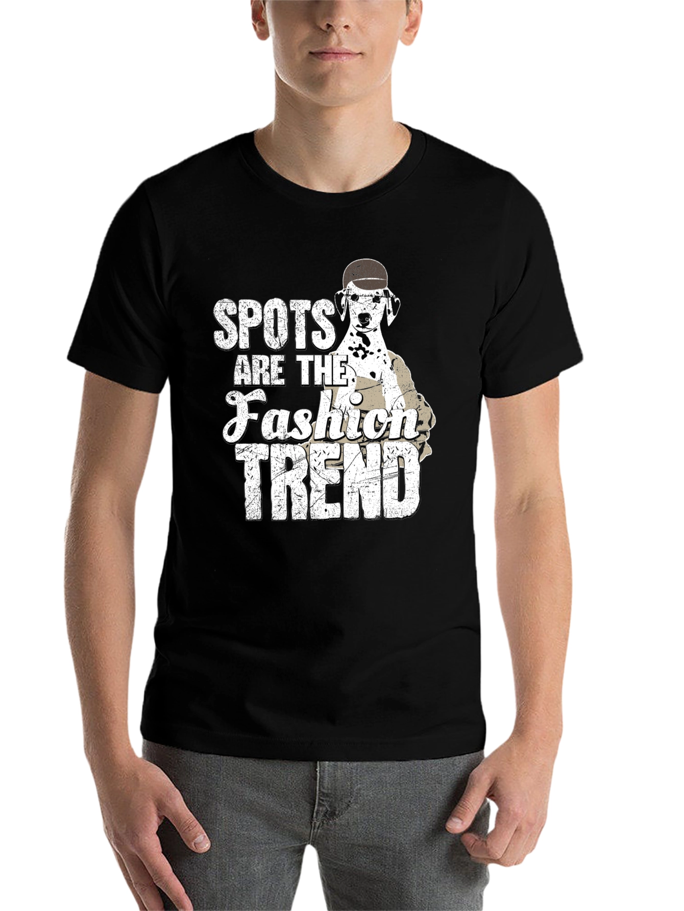 Black Spots are the Fashion Trend Graphic T-Shirt view 7