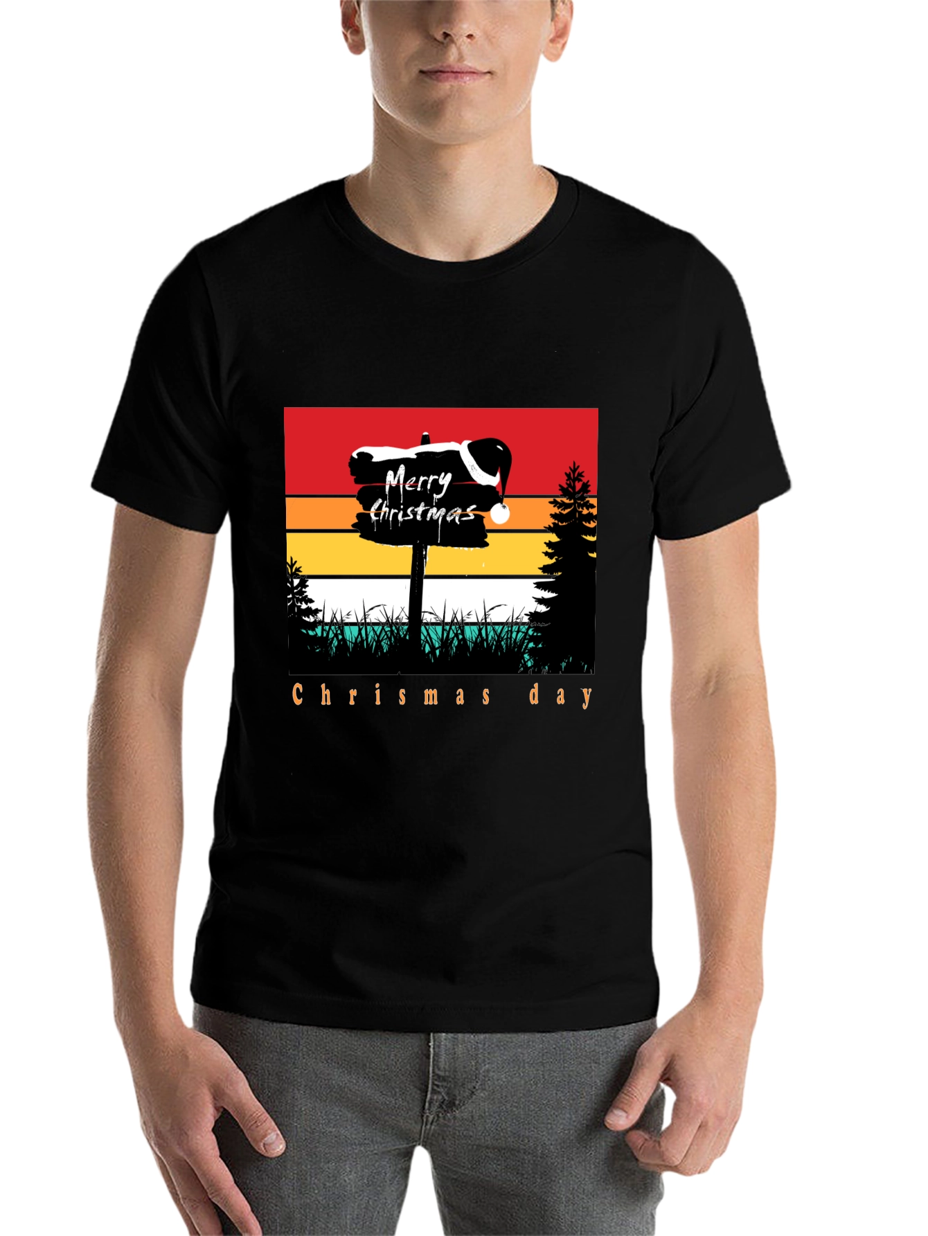 Merry Christmas Day Graphic T-Shirt - 7