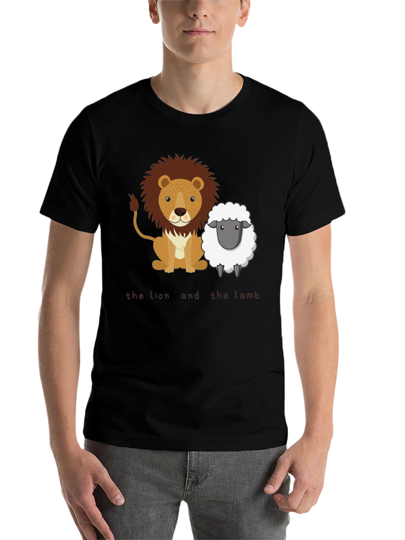 Black Lion and Lamb Graphic Tee view 7