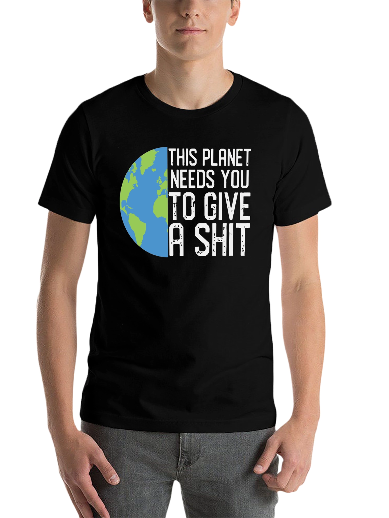 Black Planet Needs You Graphic T-Shirt view 7