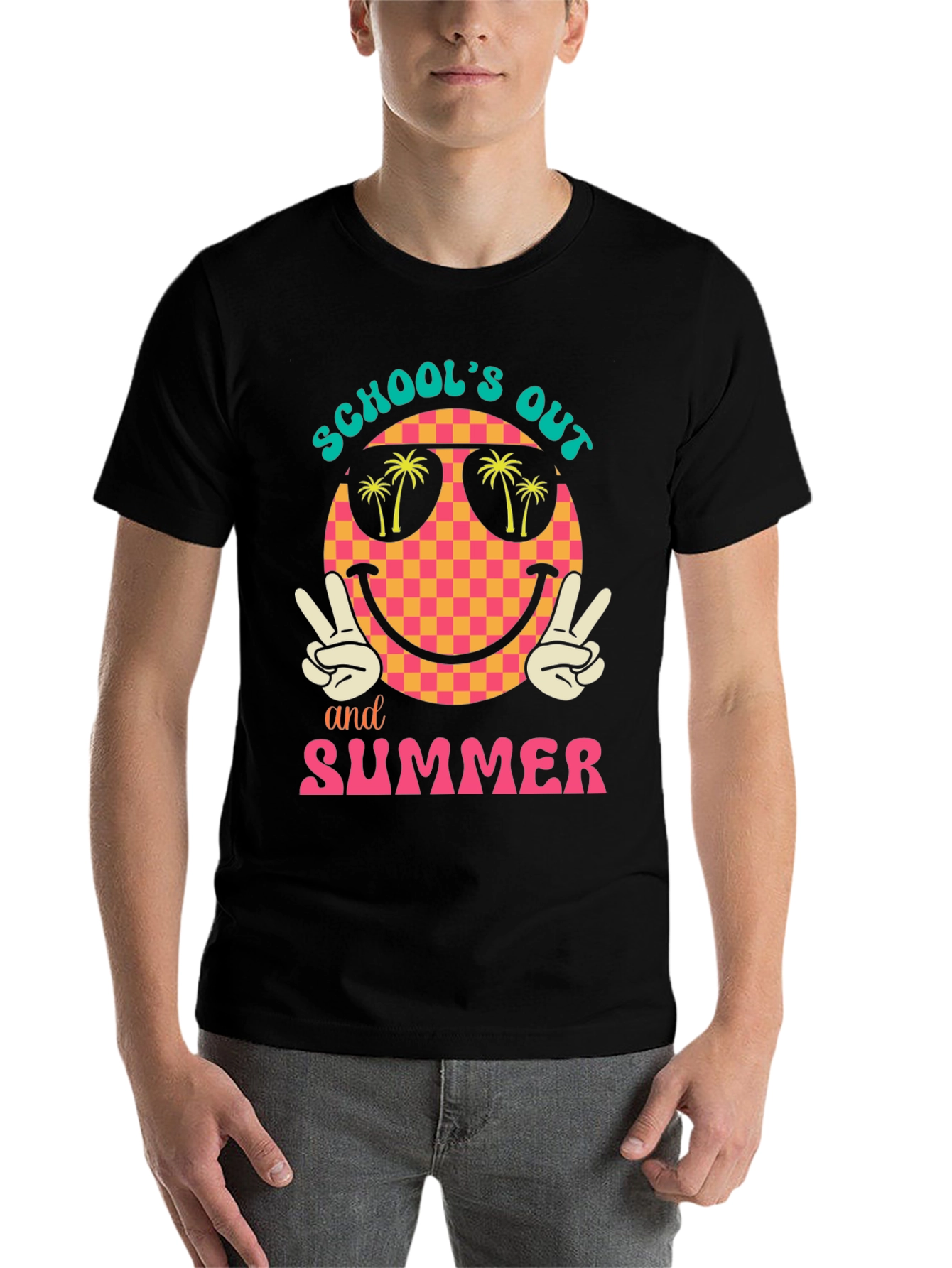 Black School's Out Summer T-Shirt view 7