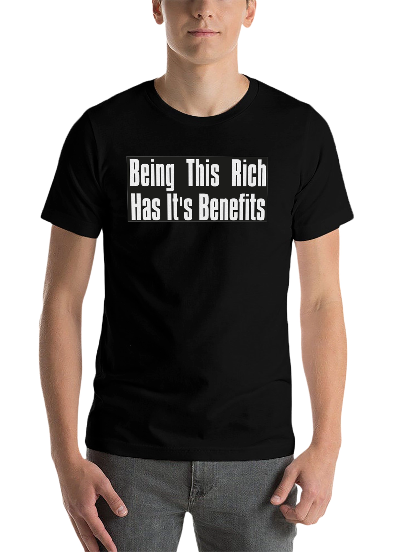 Black Being This Rich Funny Black T-Shirt view 7