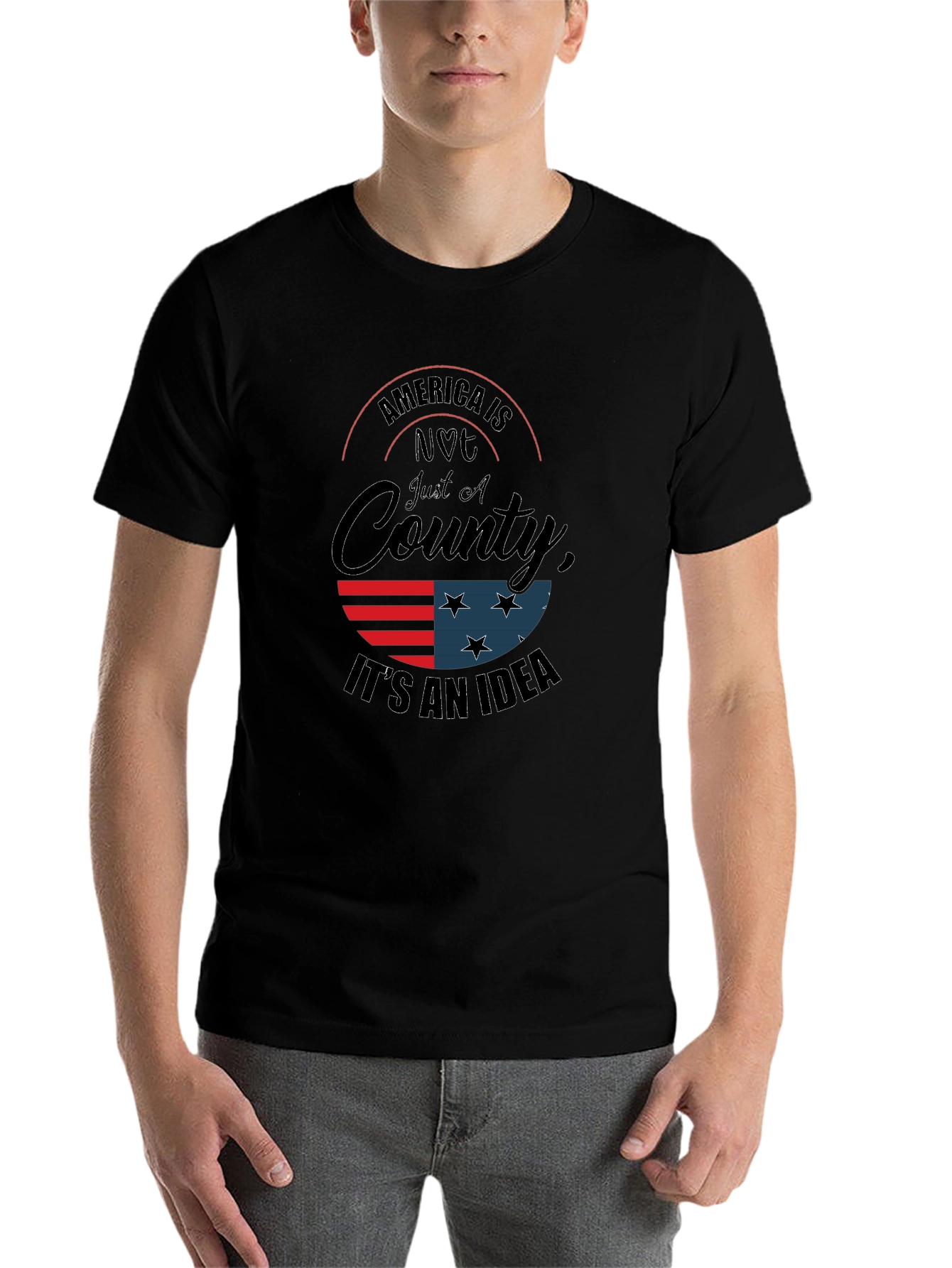 Black America is Not Just a Country Graphic Tee view 7