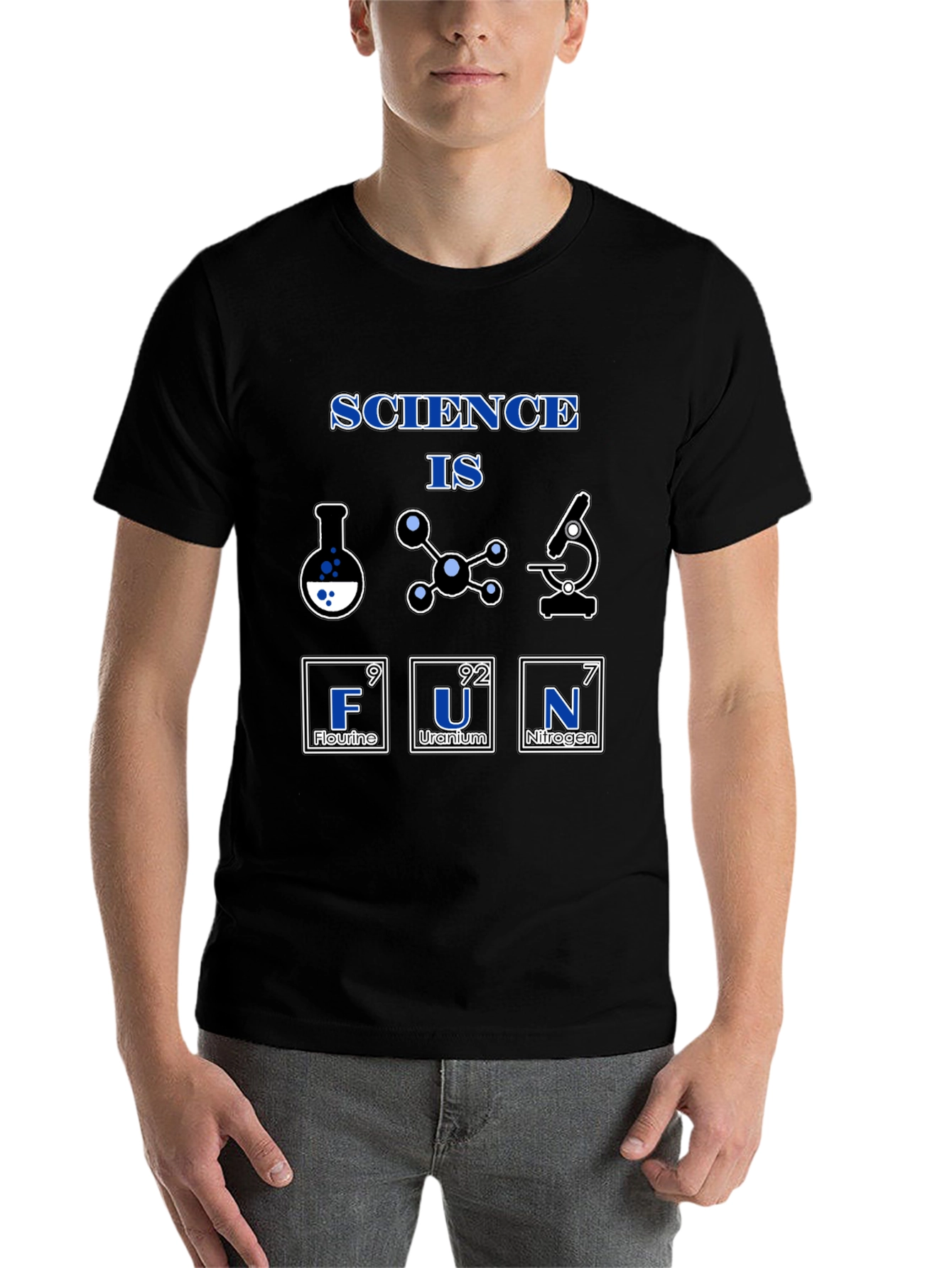 Black Science is Fun T-Shirt view 7