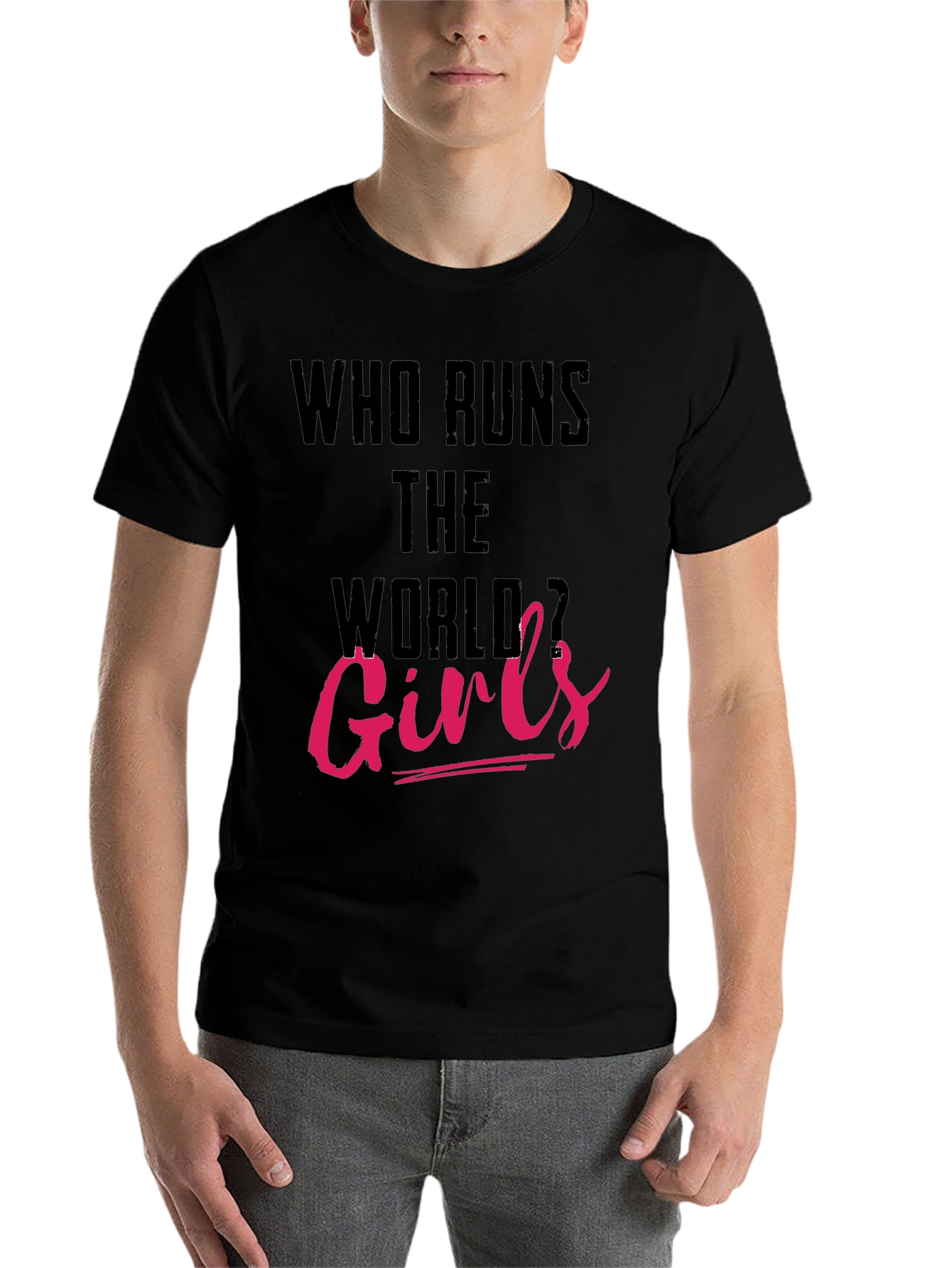 Who Runs the World Girls Tee - 7