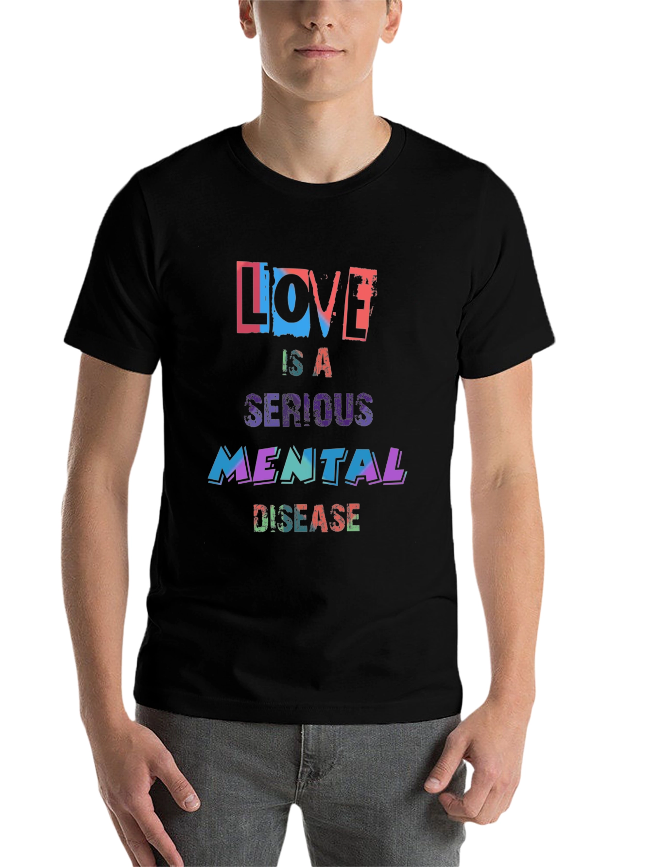 Black Love is a Serious Mental Disease Graphic Tee view 7