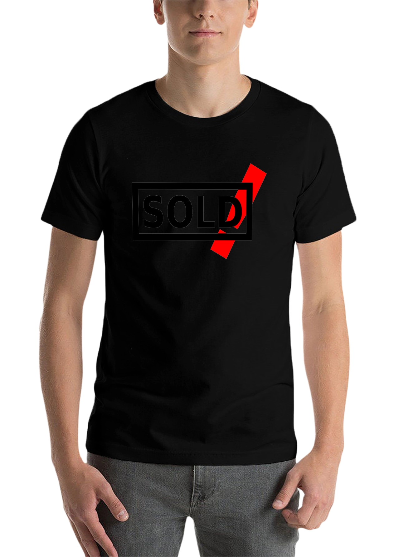 Black Sold Graphic T-Shirt - Limited Edition view 7