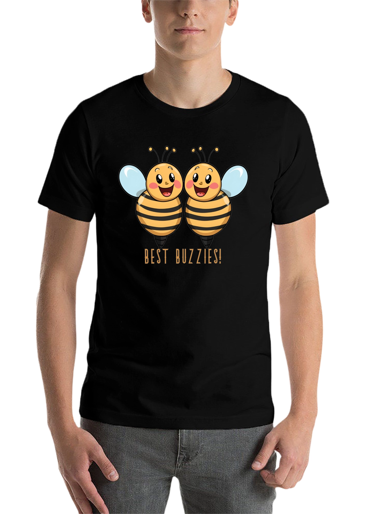 Black Best Buzzies T-Shirt view 7
