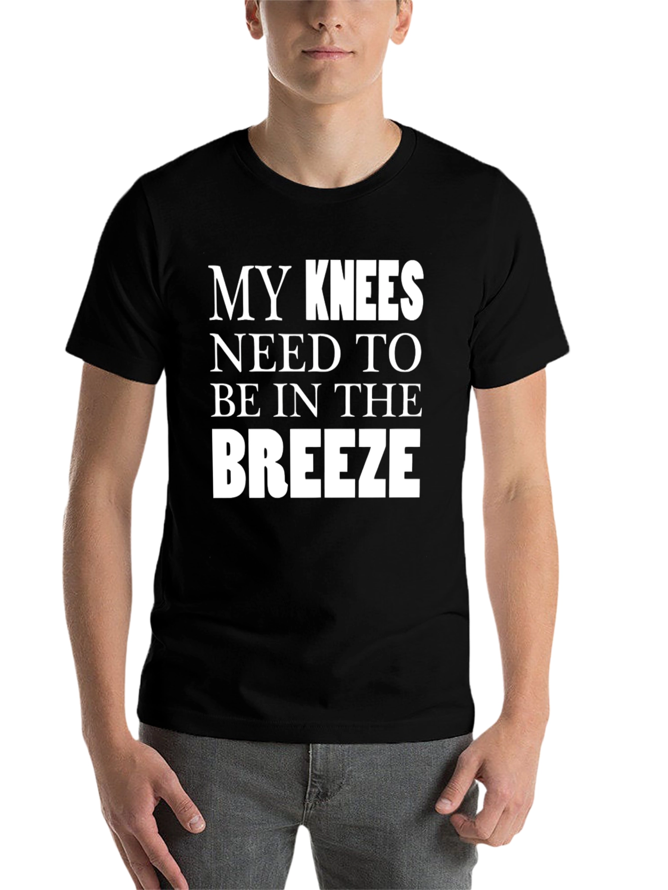 Black Knees in the Breeze Graphic Tee view 7