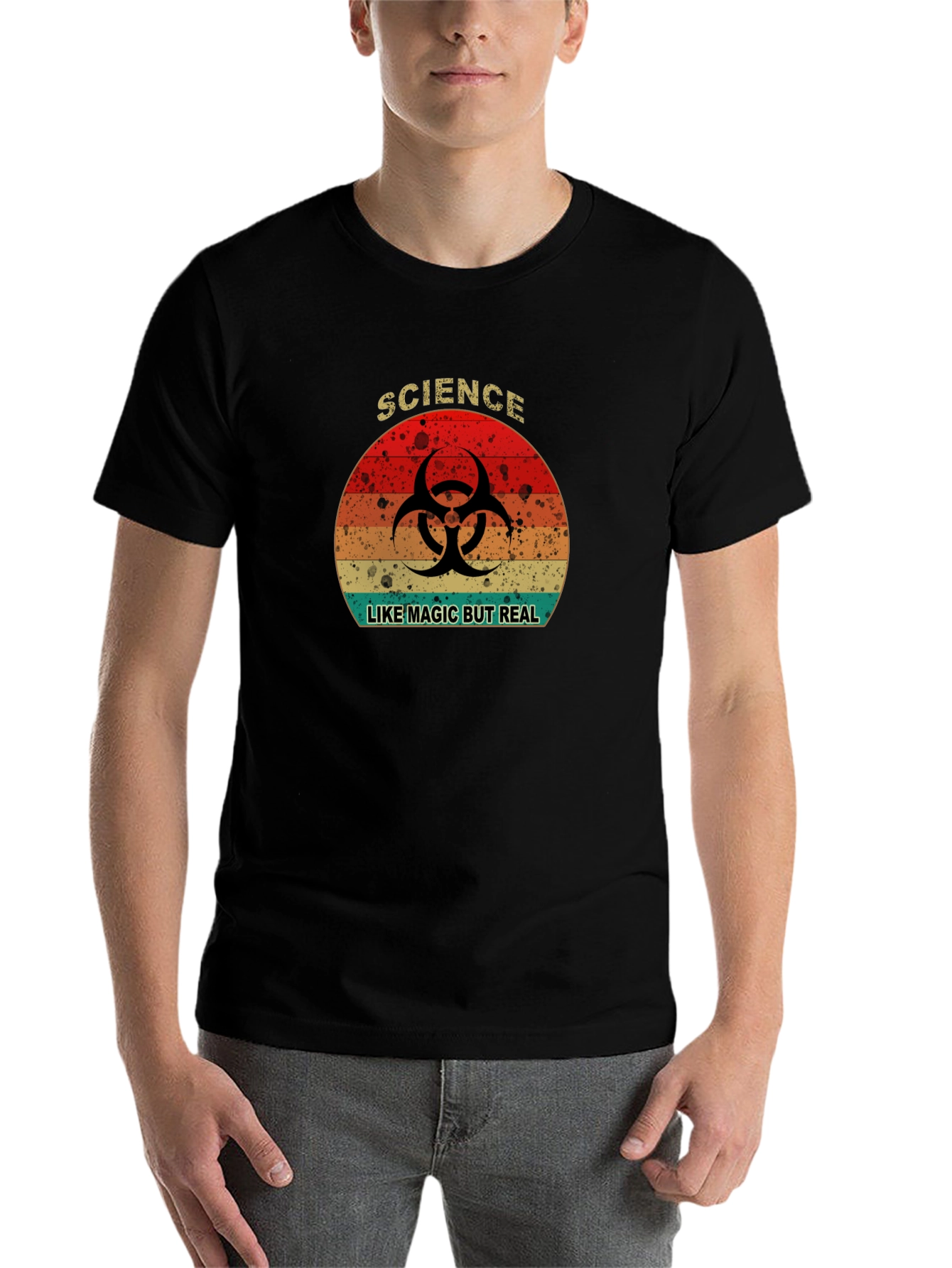 Black Science Like Magic But Real T-Shirt view 7