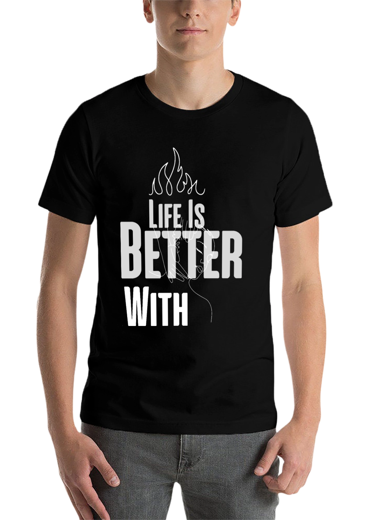 Black Life is Better With T-Shirt view 7