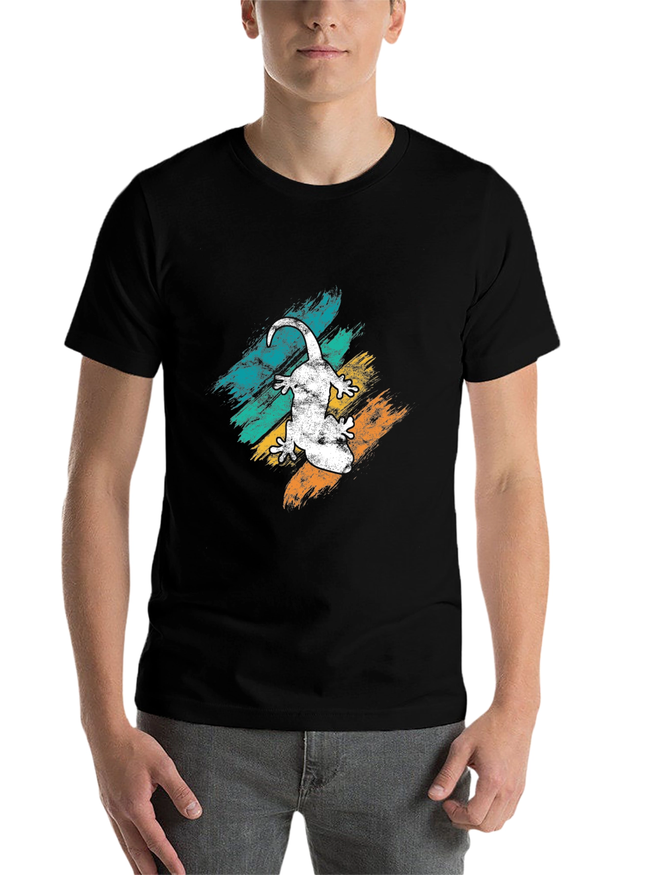 Gecko Graphic Tee - Cool Lizard Design - 7